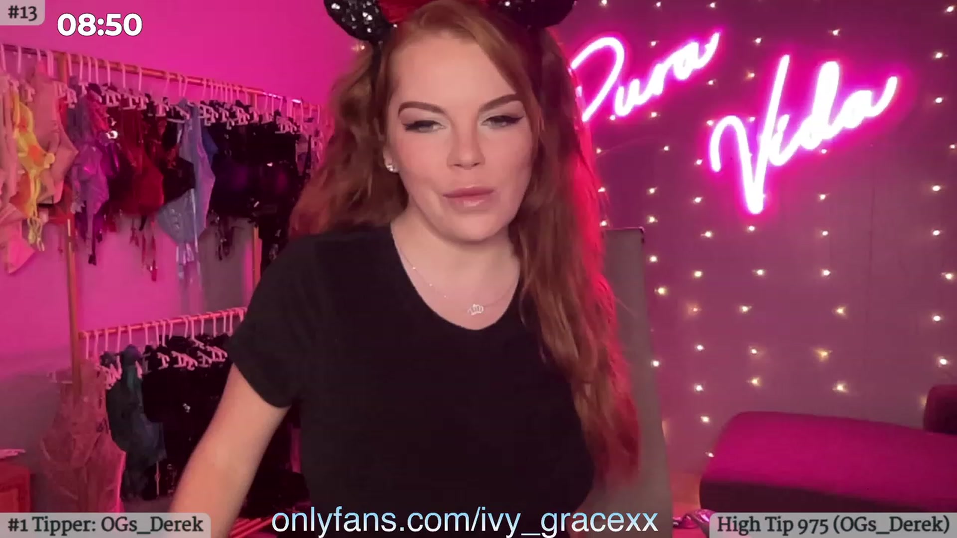 Gallery image thumbnail from IvyGrace's myfreecams stream on, 10/20/2023, 01:34 image 2 of 20