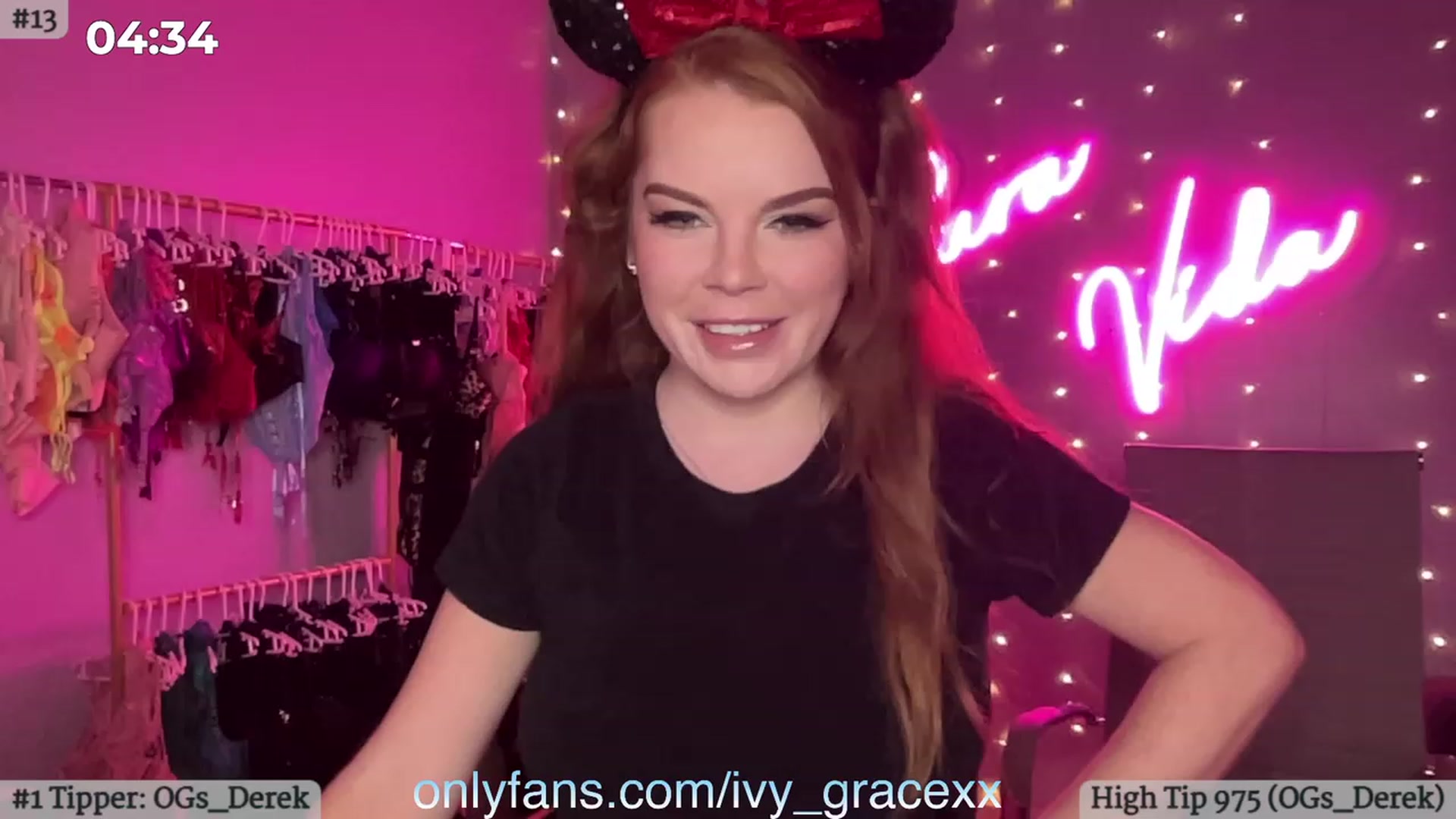 Gallery image thumbnail from IvyGrace's myfreecams stream on, 10/20/2023, 01:34 image 6 of 20