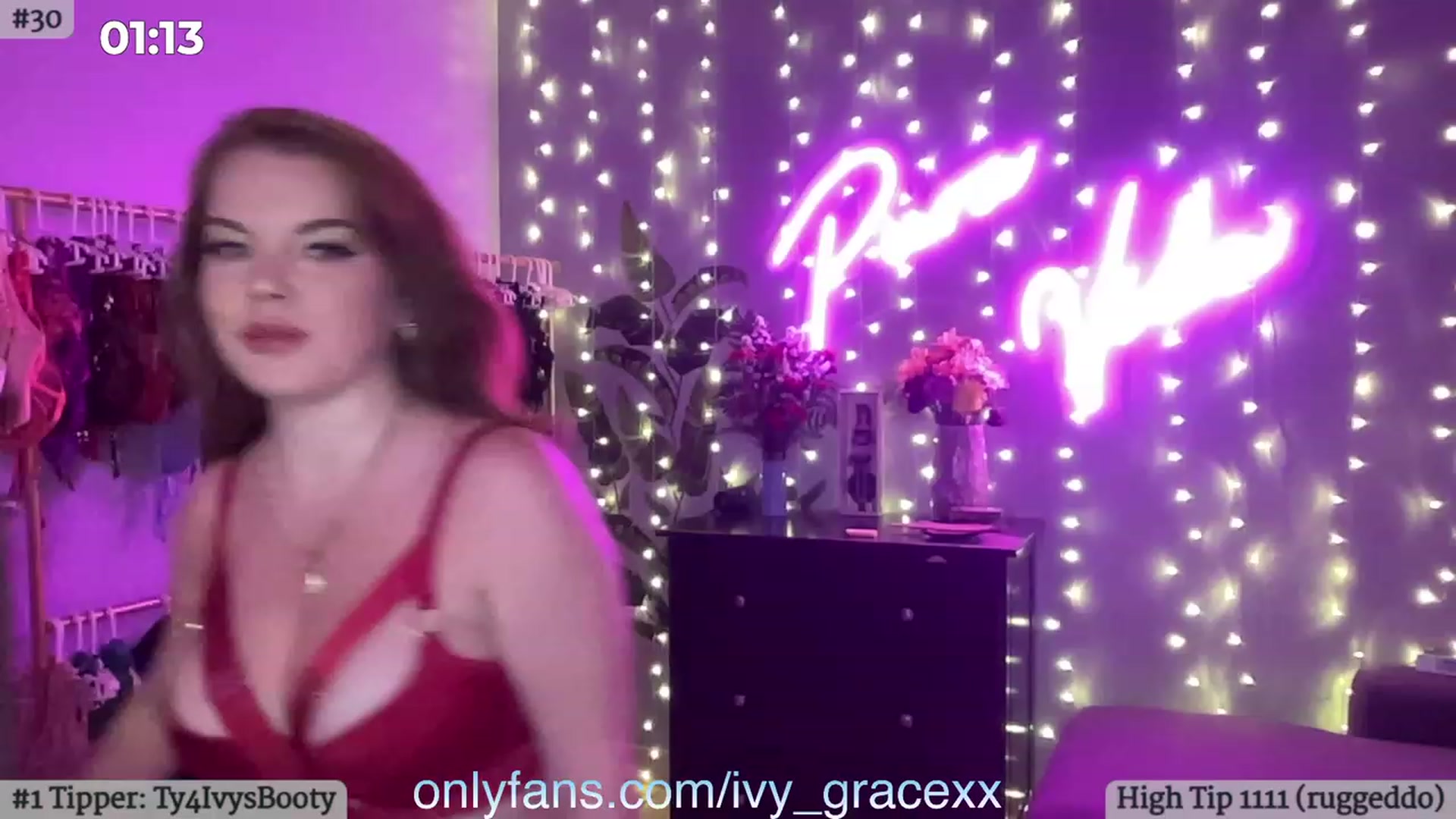 Gallery image thumbnail from IvyGrace's myfreecams stream on, 12/30/2023, 03:51 image 16 of 20