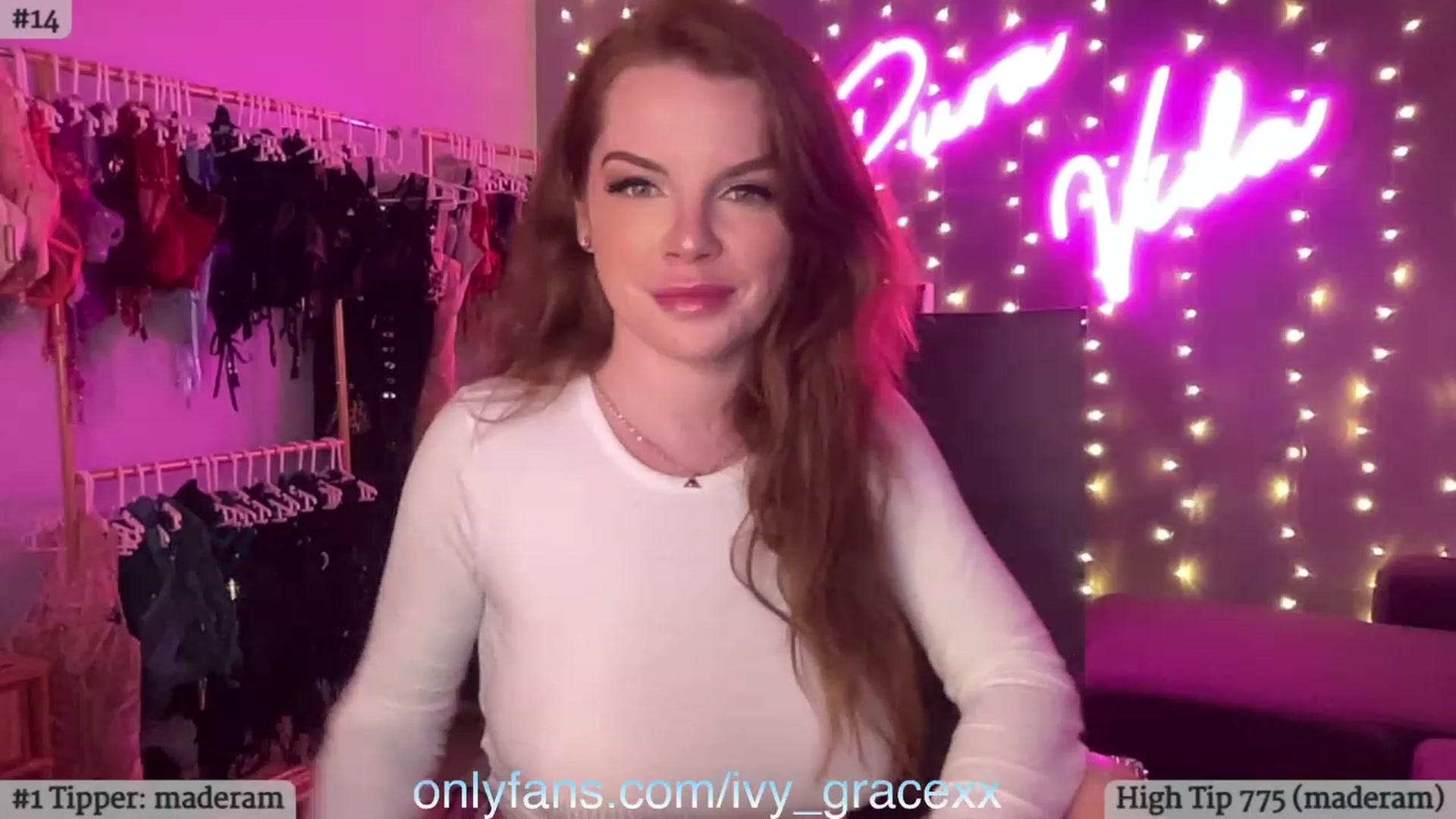 Gallery image thumbnail from IvyGrace's myfreecams stream on, 01/08/2024, 07:05 image 9 of 20