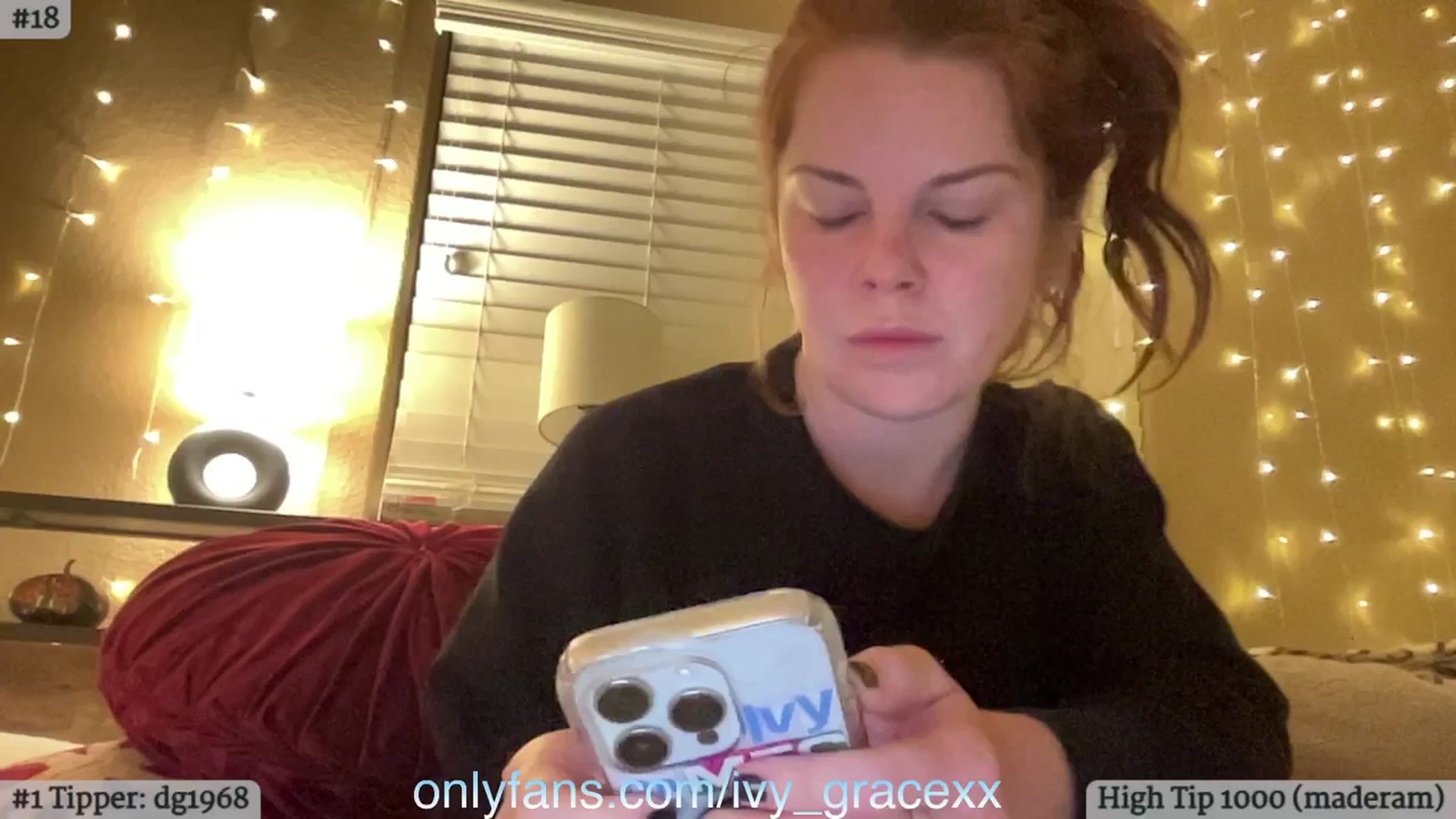 Gallery image thumbnail from IvyGrace's myfreecams stream on, 01/30/2024, 06:11 image 9 of 20
