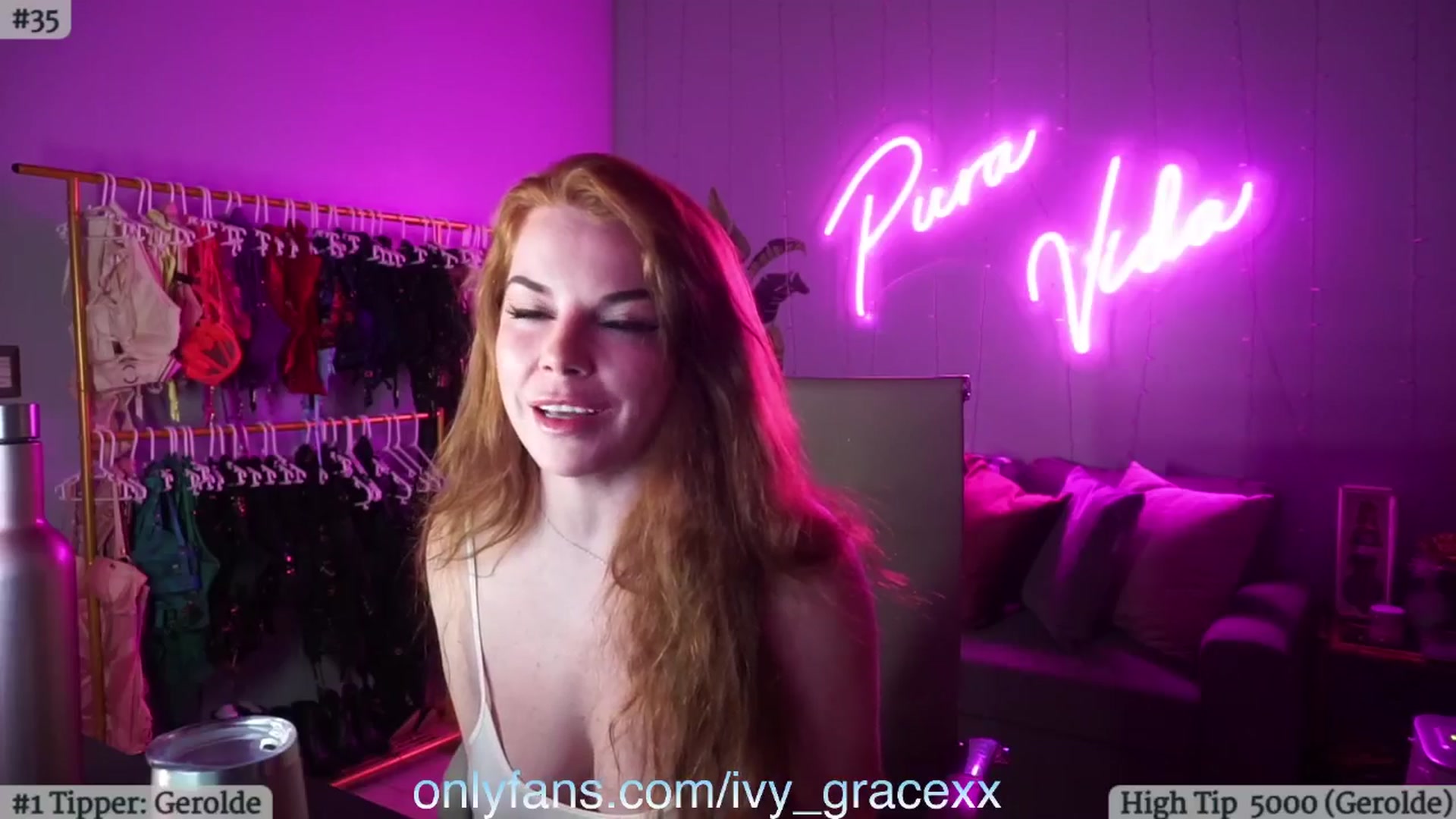 Gallery image thumbnail from IvyGrace's myfreecams stream on, 08/24/2024, 04:17 image 11 of 20