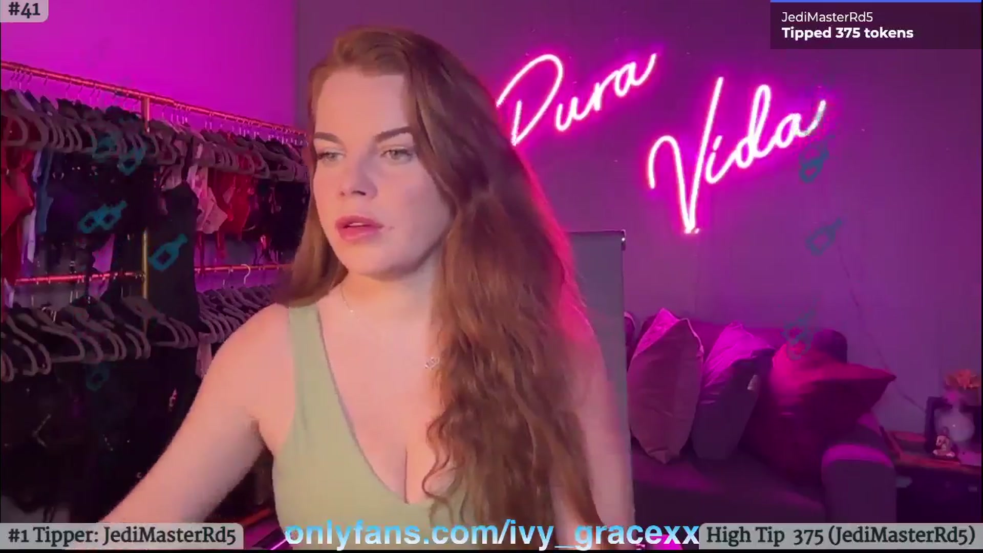 Gallery image thumbnail from IvyGrace's myfreecams stream on, 09/04/2024, 03:58 image 2 of 20