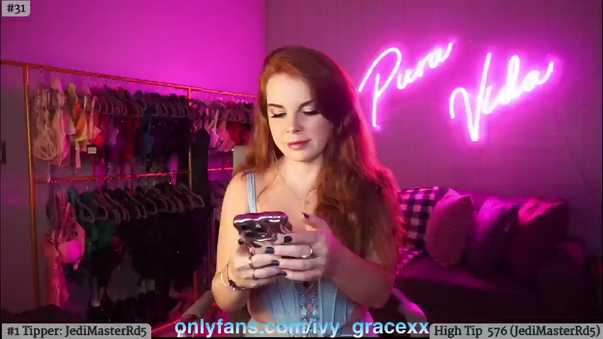 Gallery image thumbnail from IvyGrace's myfreecams stream on, 09/25/2024, 04:53 image 4 of 20