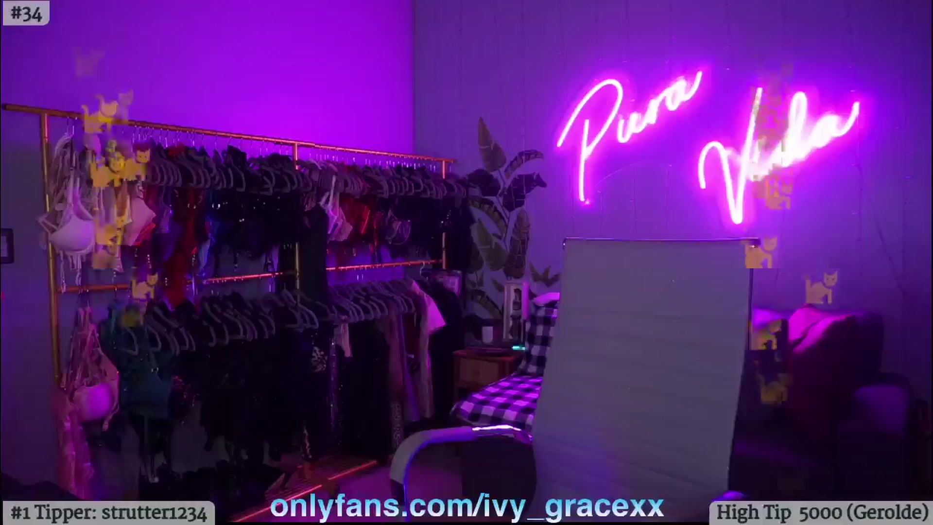 Gallery image thumbnail from IvyGrace's myfreecams stream on, 09/29/2024, 04:15 image 9 of 20