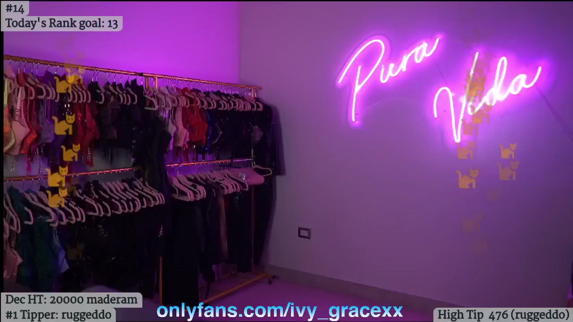 Gallery image thumbnail from IvyGrace's myfreecams stream on, 12/22/2024, 06:10 image 5 of 20