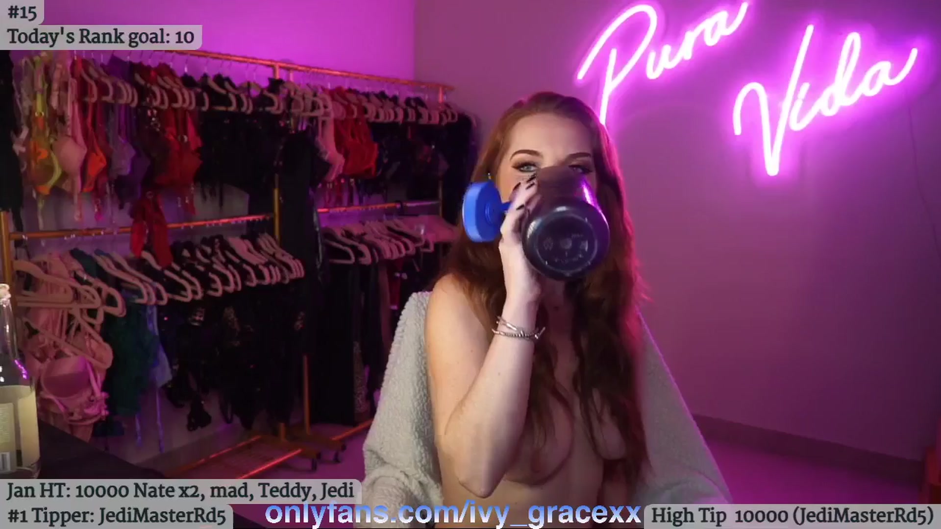 Gallery image thumbnail from IvyGrace's myfreecams stream on, 01/05/2025, 07:39 image 20 of 20