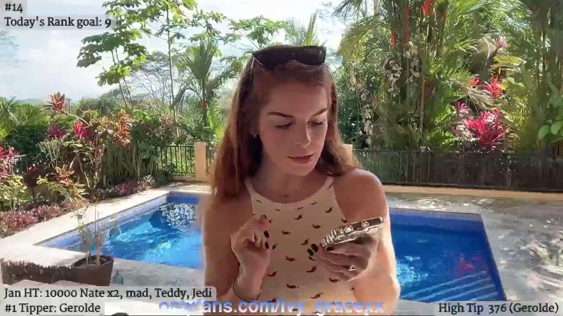 Gallery image thumbnail from IvyGrace's myfreecams stream on, 01/05/2025, 21:10 image 2 of 20