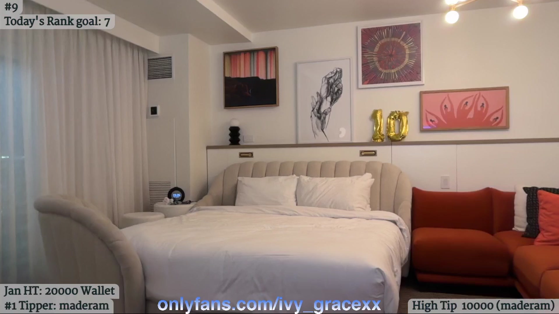 Gallery image thumbnail from IvyGrace's myfreecams stream on, 01/24/2025, 05:38 image 13 of 20