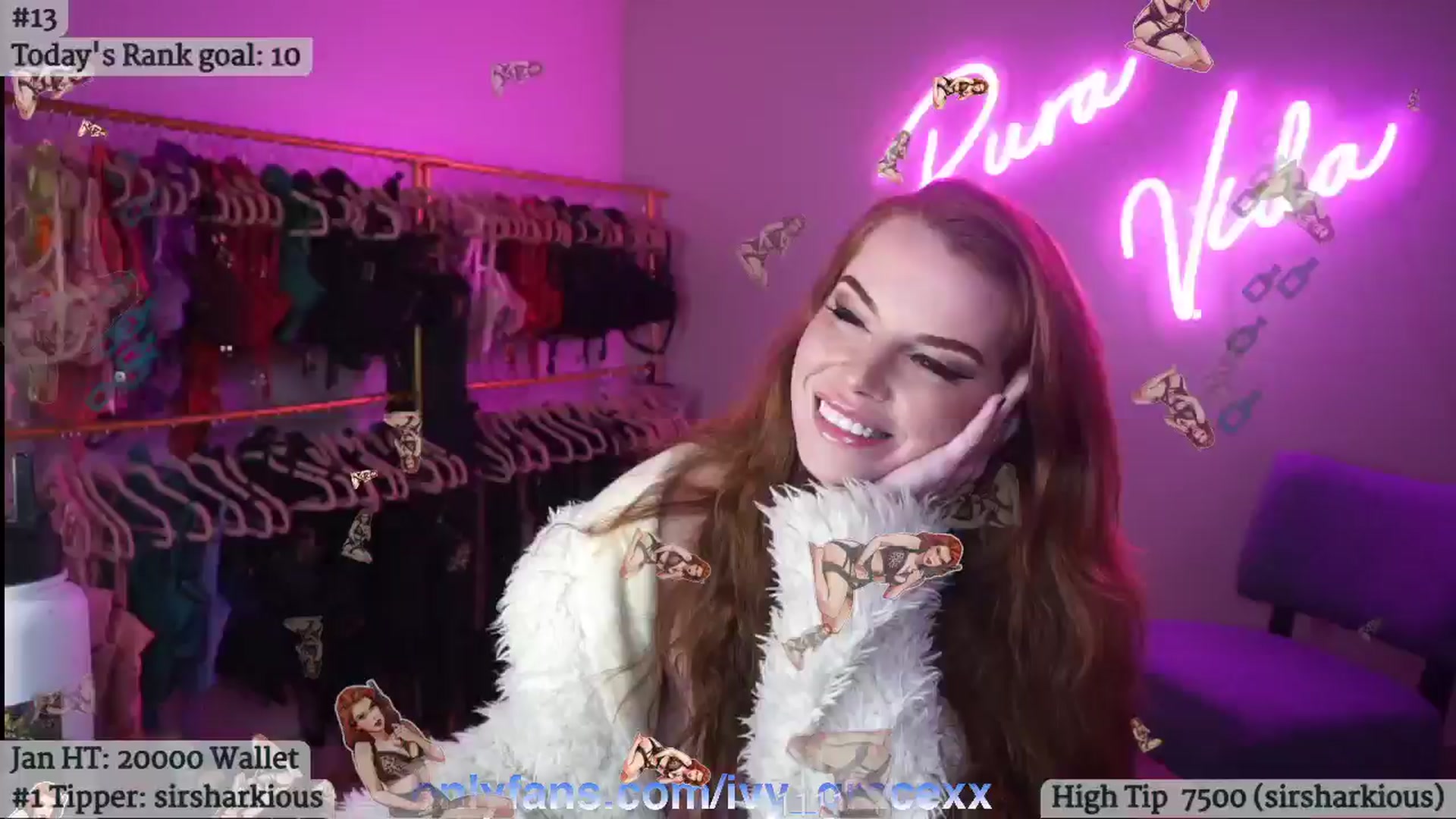 Gallery image thumbnail from IvyGrace's myfreecams stream on, 02/01/2025, 07:10 image 13 of 20