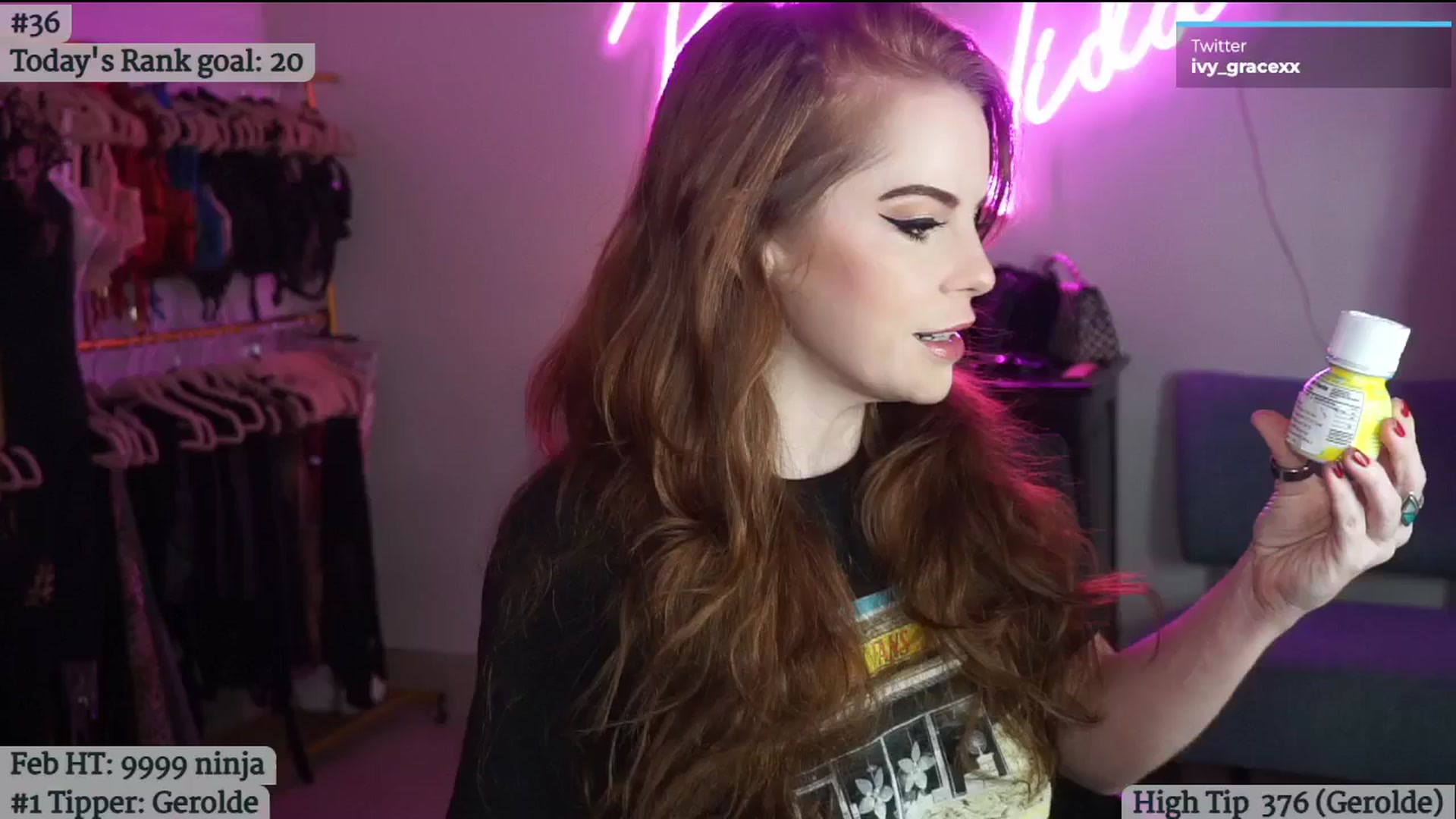Gallery image thumbnail from IvyGrace's myfreecams stream on, 02/07/2025, 05:25 image 8 of 20