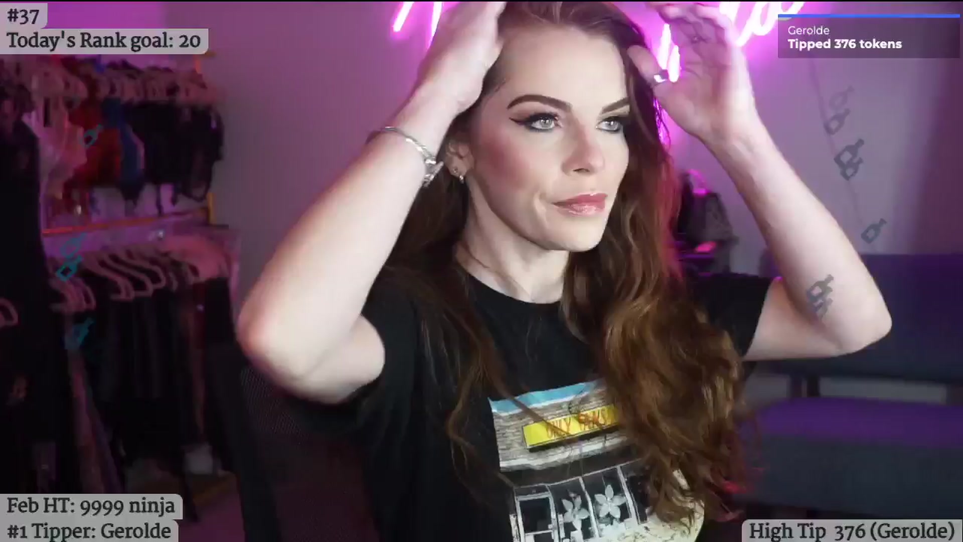 Gallery image thumbnail from IvyGrace's myfreecams stream on, 02/07/2025, 05:25 image 1 of 20