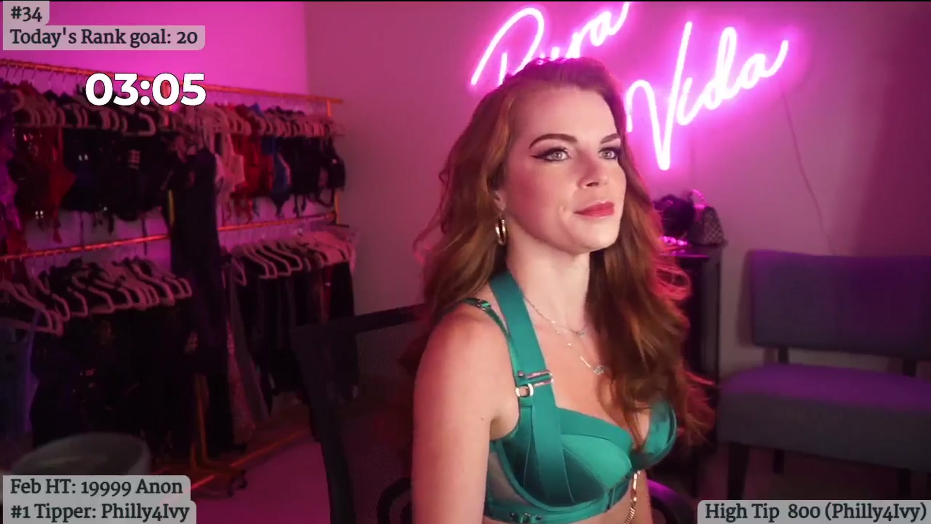 Gallery image thumbnail from IvyGrace's myfreecams stream on, 02/09/2025, 06:17 image 12 of 20