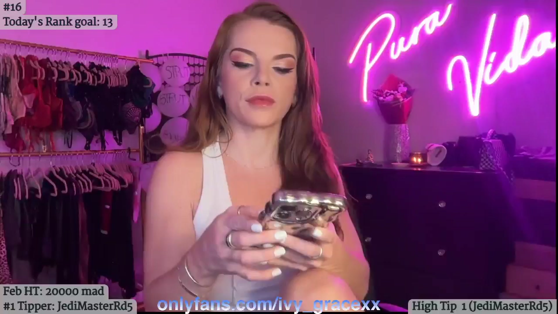 Gallery image thumbnail from IvyGrace's myfreecams stream on, 02/28/2025, 06:04 image 1 of 20