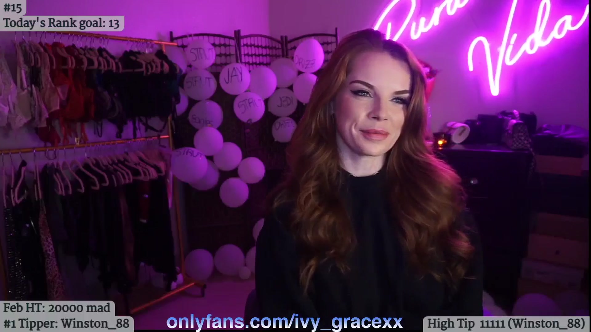 Gallery image thumbnail from IvyGrace's myfreecams stream on, 03/01/2025, 07:26 image 17 of 20