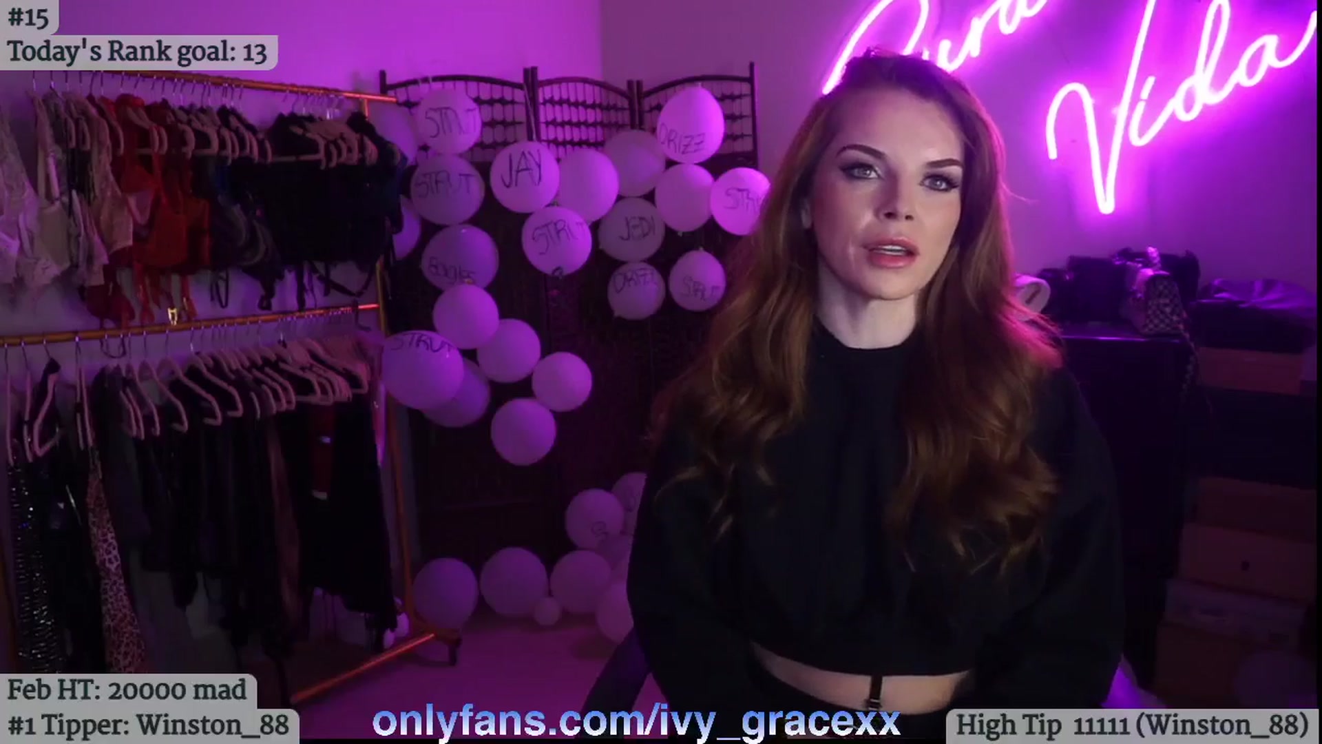 Gallery image thumbnail from IvyGrace's myfreecams stream on, 03/01/2025, 07:26 image 16 of 20