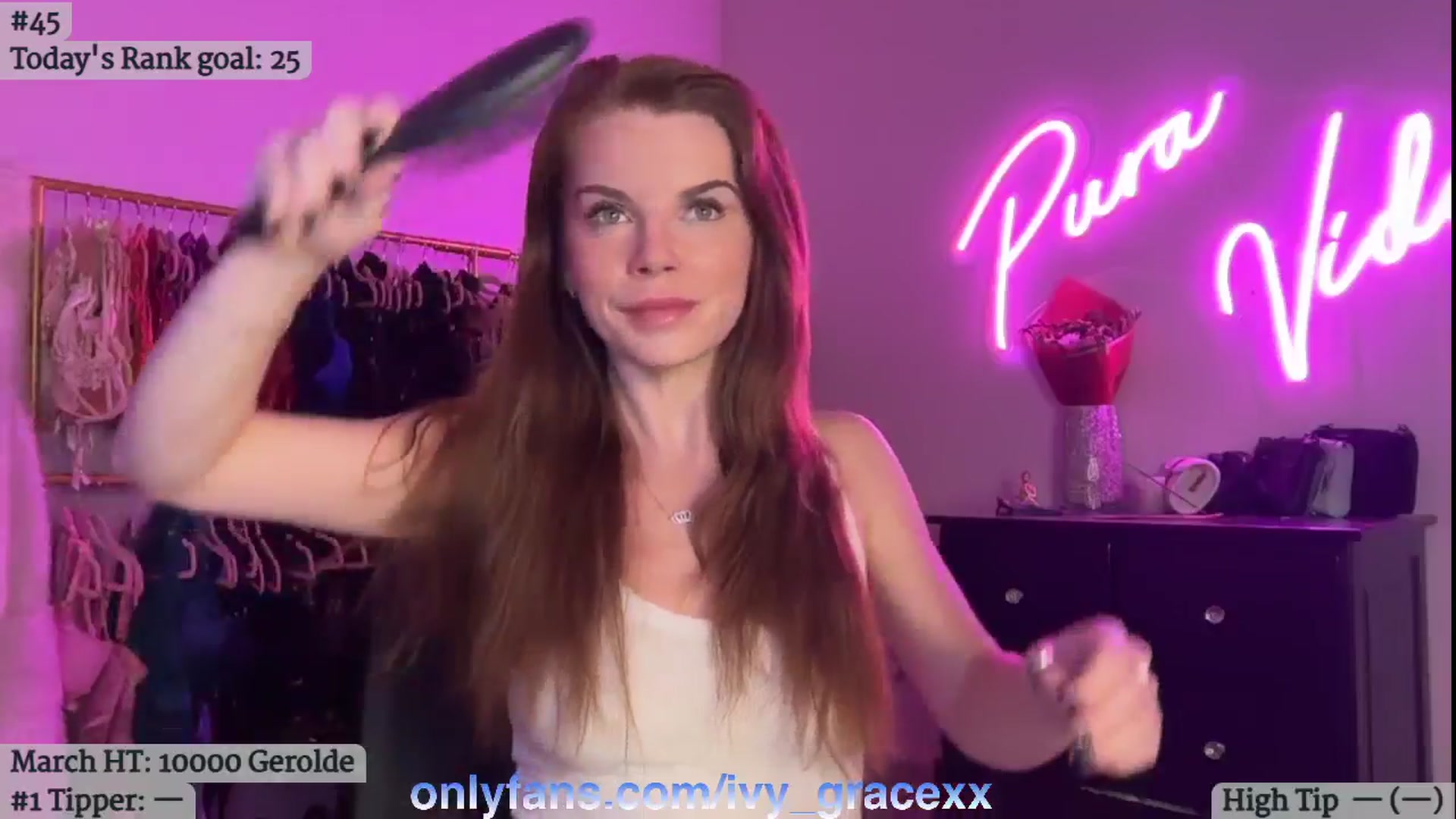 Gallery image thumbnail from IvyGrace's myfreecams stream on, 03/09/2025, 05:34 image 2 of 20