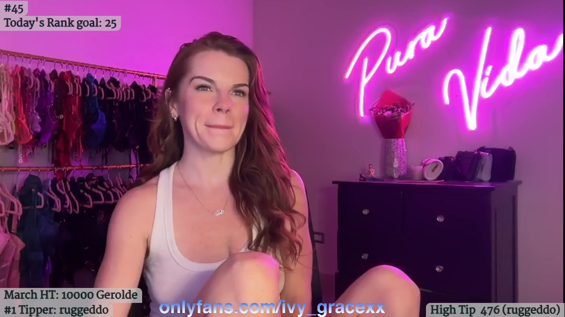 Gallery image thumbnail from IvyGrace's myfreecams stream on, 03/09/2025, 05:34 image 12 of 20