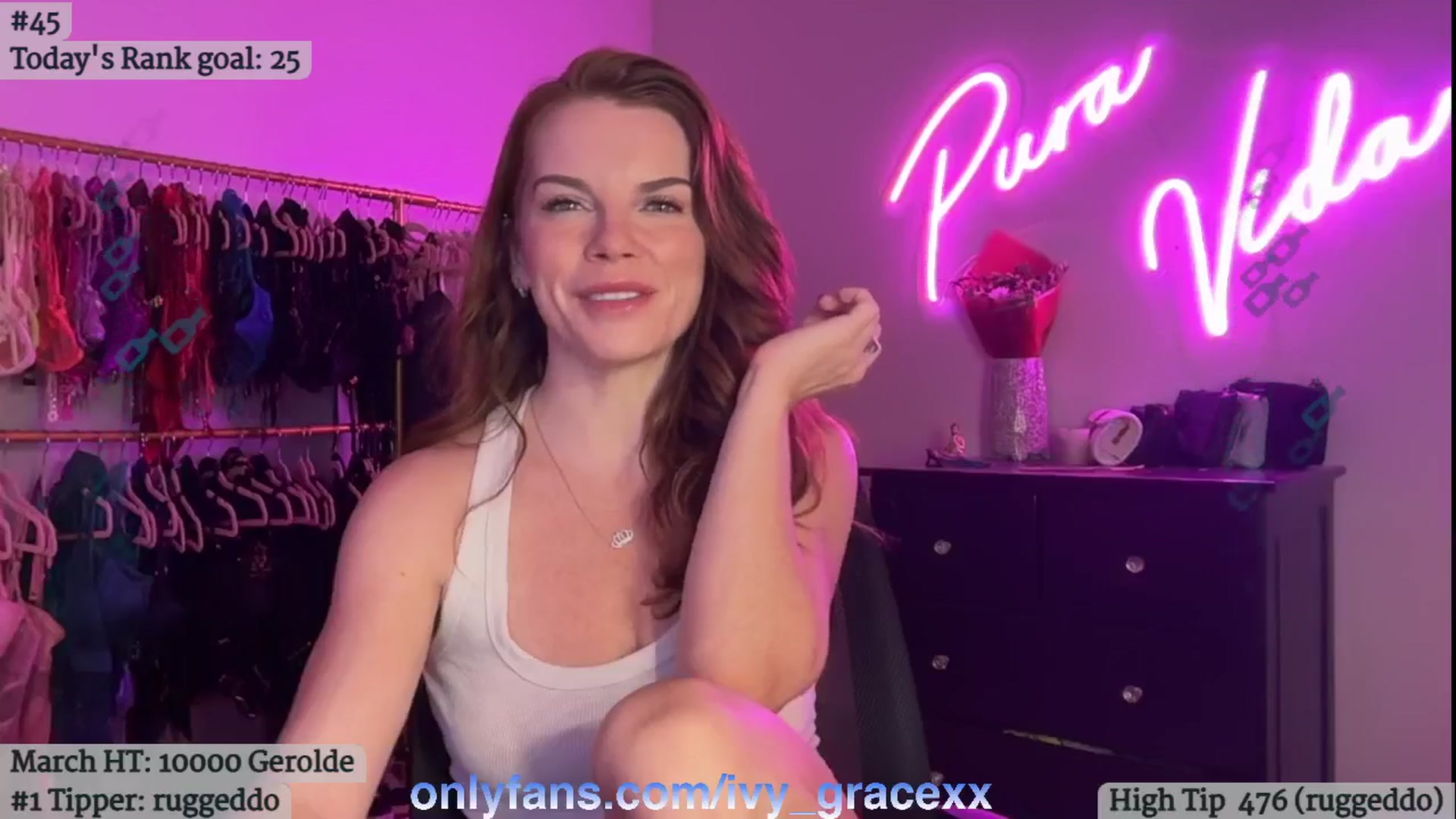 Gallery image thumbnail from IvyGrace's myfreecams stream on, 03/09/2025, 05:34 image 9 of 20
