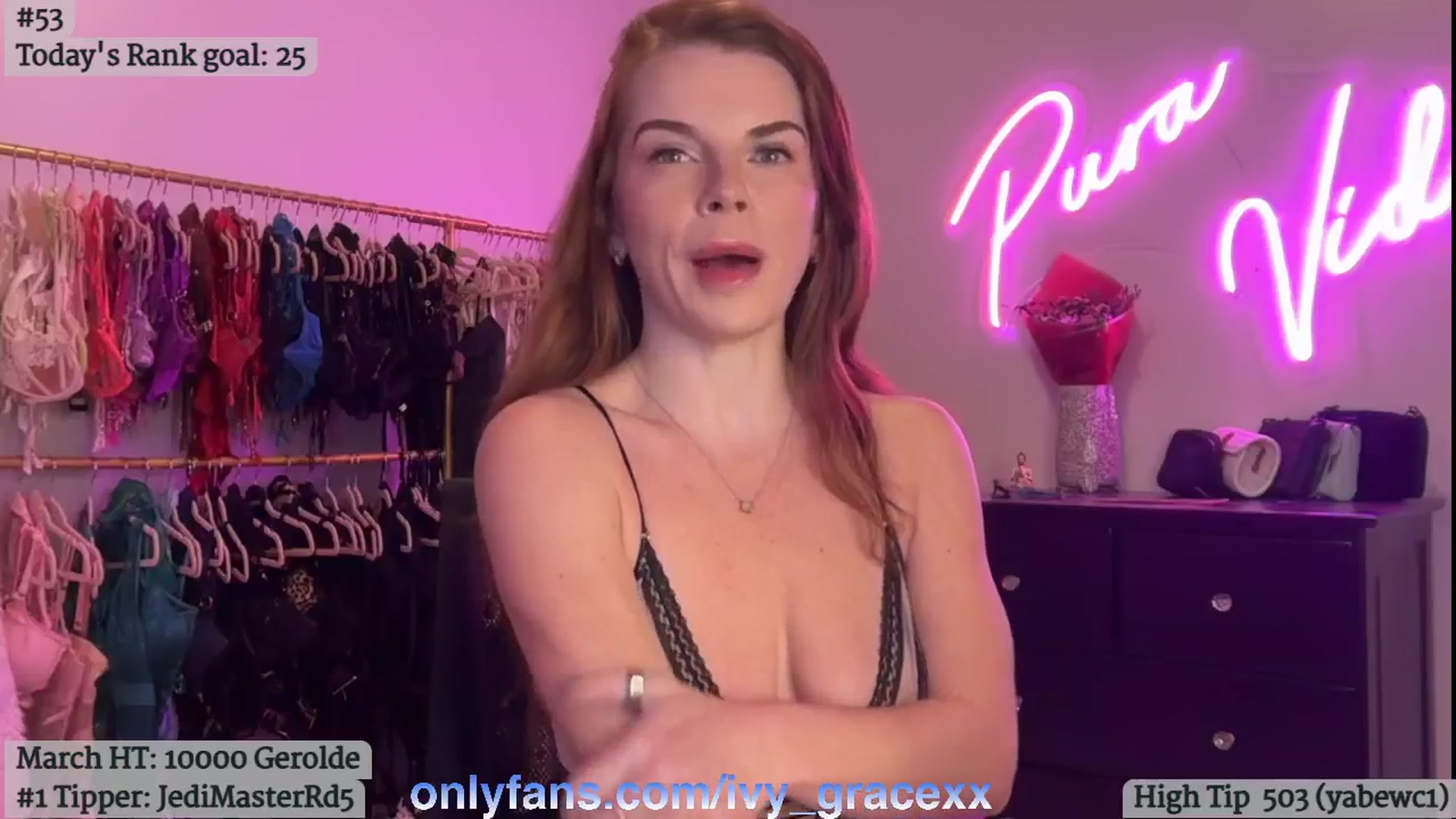 Gallery image thumbnail from IvyGrace's myfreecams stream on, 03/11/2025, 05:42 image 11 of 20