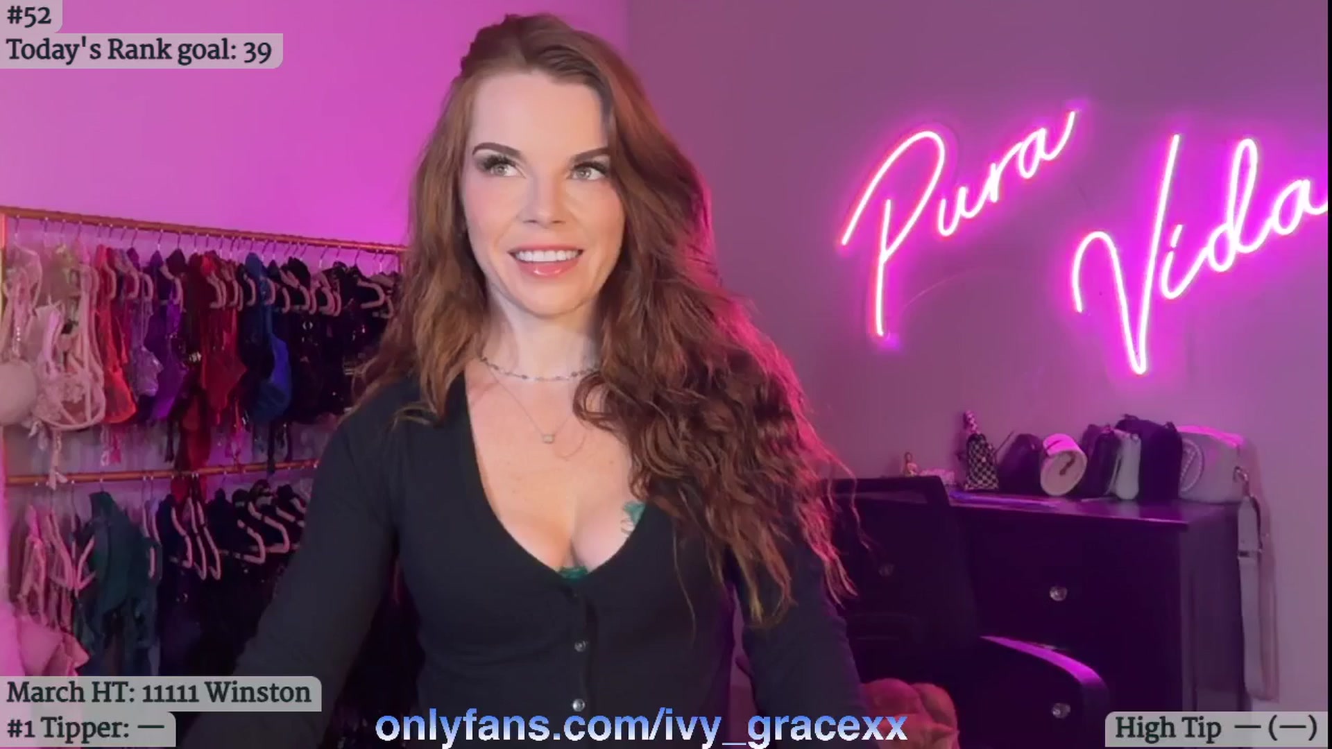 Gallery image thumbnail from IvyGrace's myfreecams stream on, 03/18/2025, 06:56 image 1 of 20
