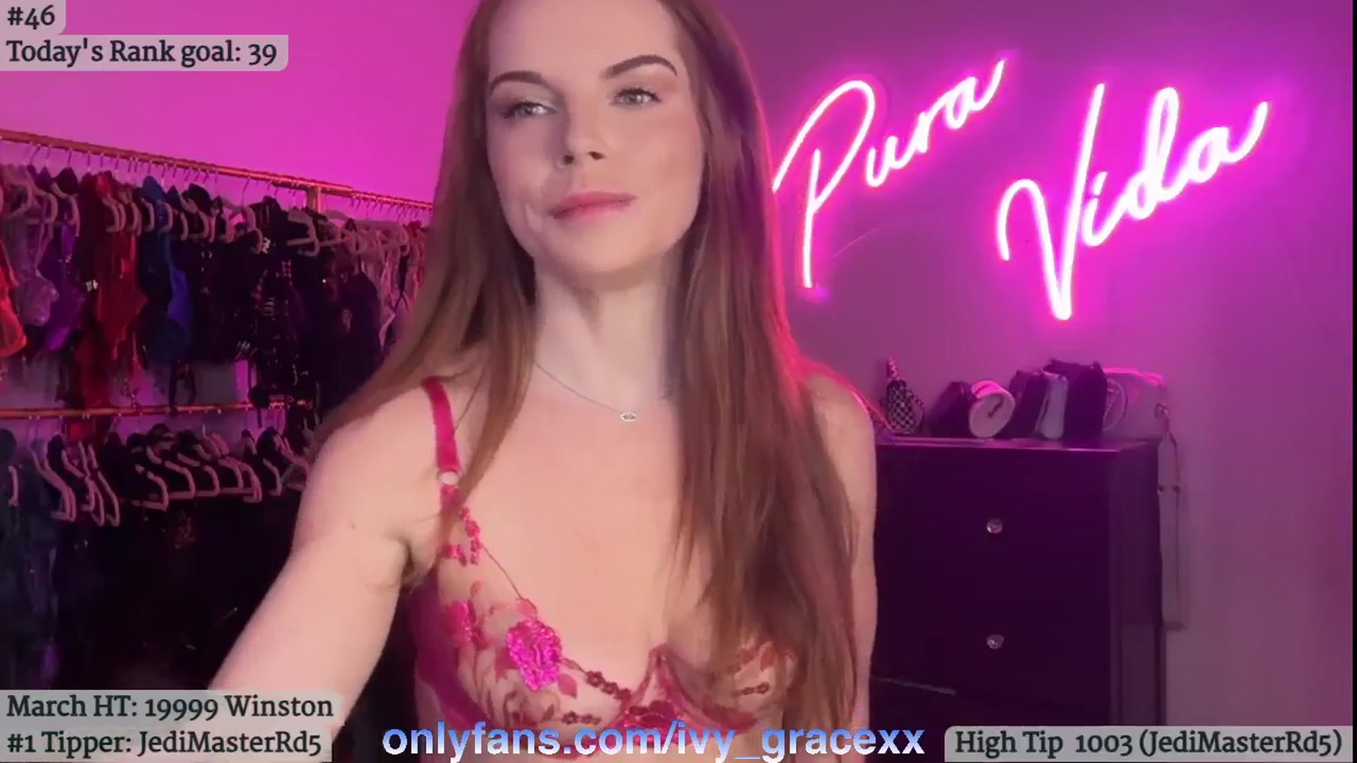 Gallery image thumbnail from IvyGrace's myfreecams stream on, 03/20/2025, 05:50 image 17 of 20