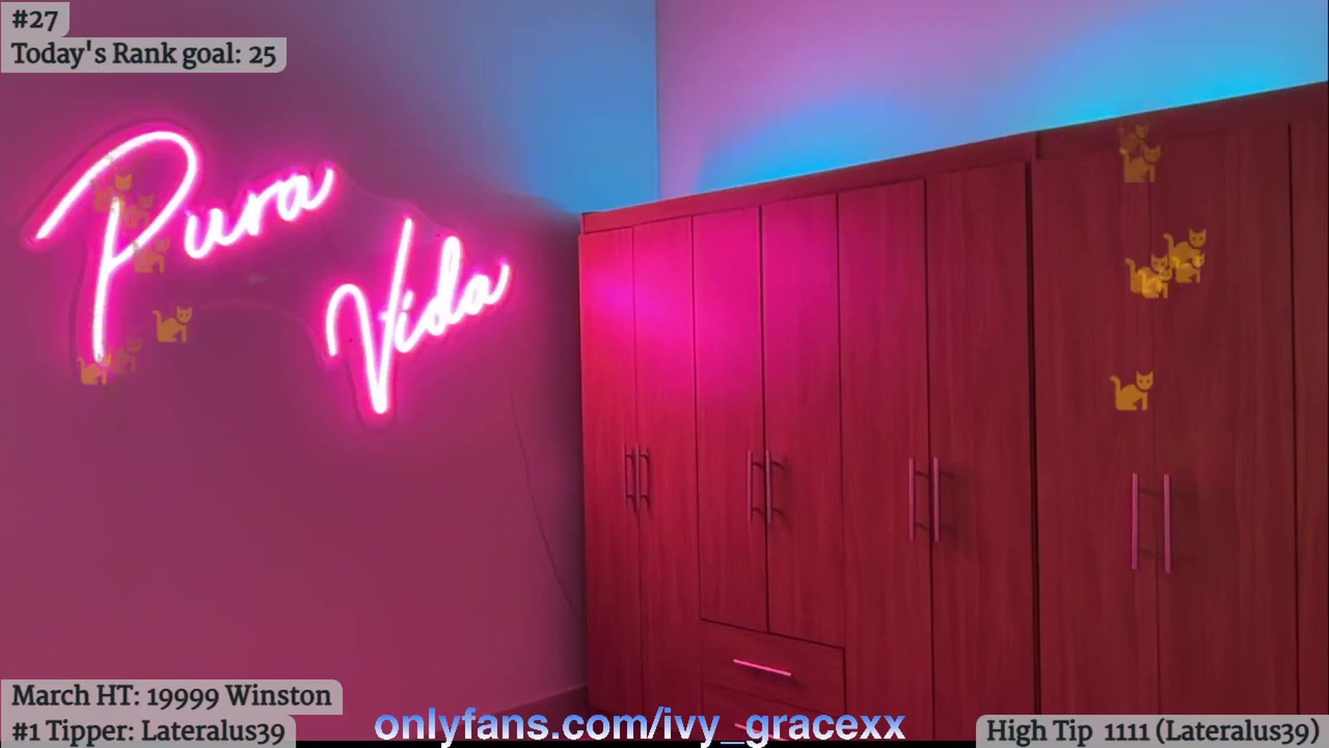 Gallery image thumbnail from IvyGrace's myfreecams stream on, 03/31/2025, 06:08 image 13 of 20