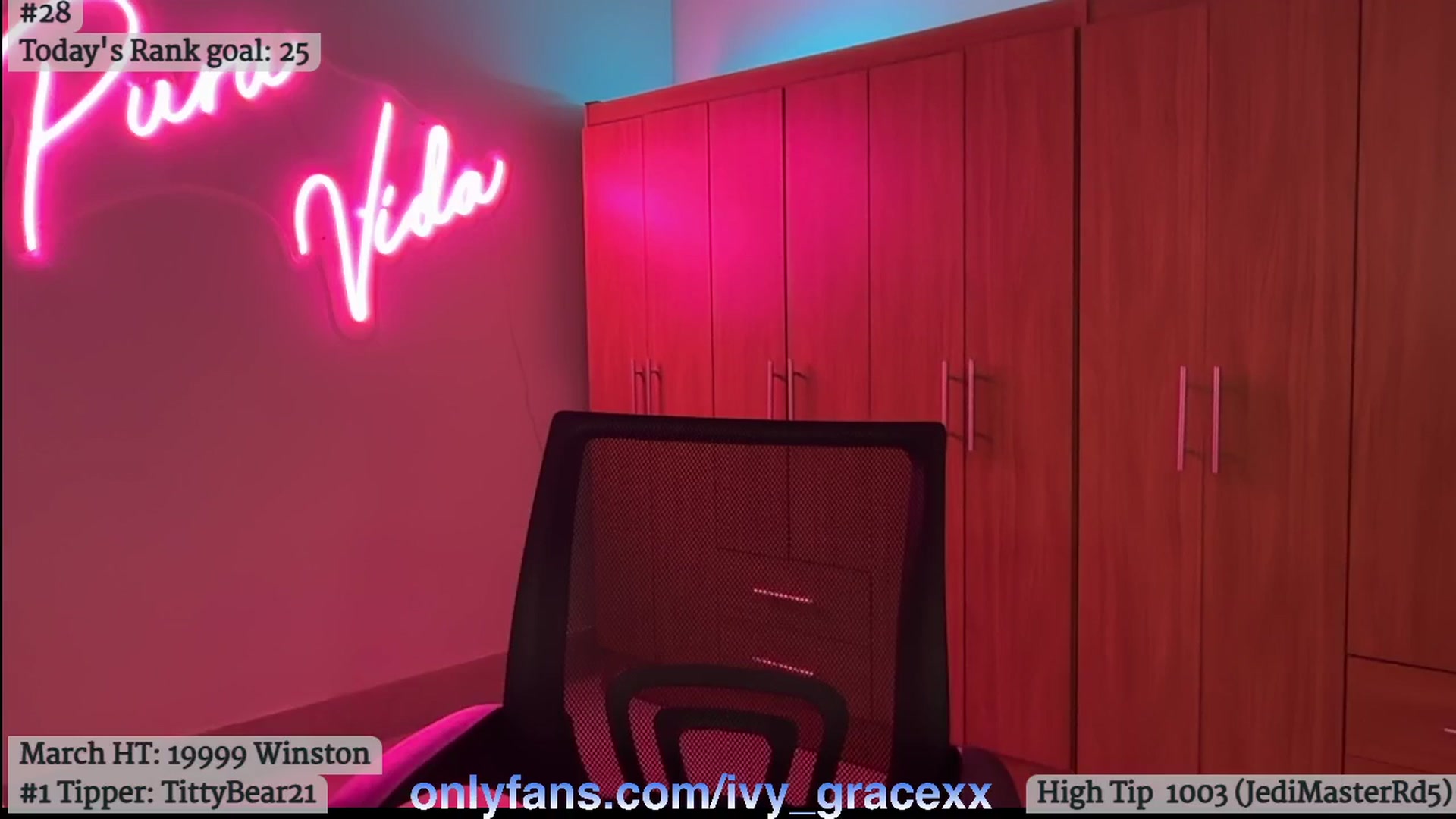 Gallery image thumbnail from IvyGrace's myfreecams stream on, 04/01/2025, 06:02 image 18 of 20