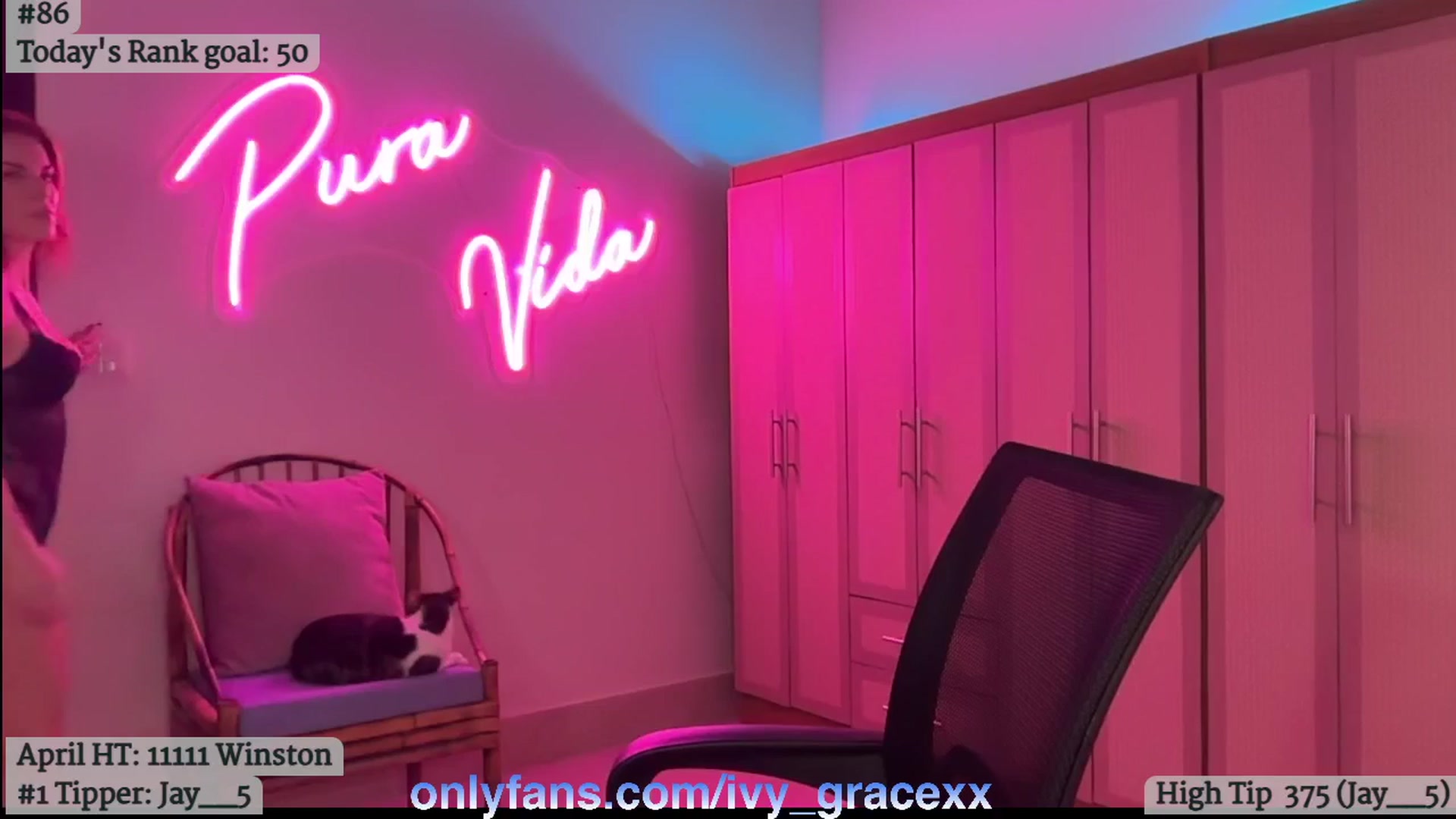 Gallery image thumbnail from IvyGrace's myfreecams stream on, 04/11/2025, 06:14 image 2 of 20