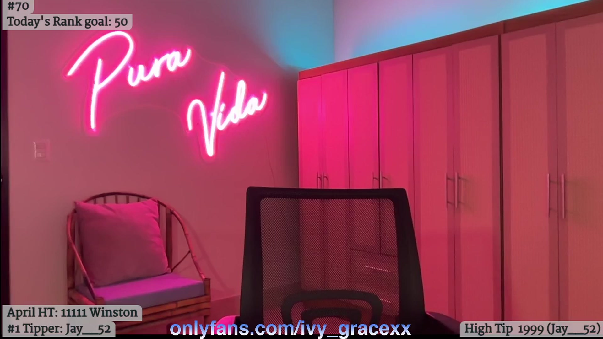 Gallery image thumbnail from IvyGrace's myfreecams stream on, 04/12/2025, 05:54 image 20 of 20