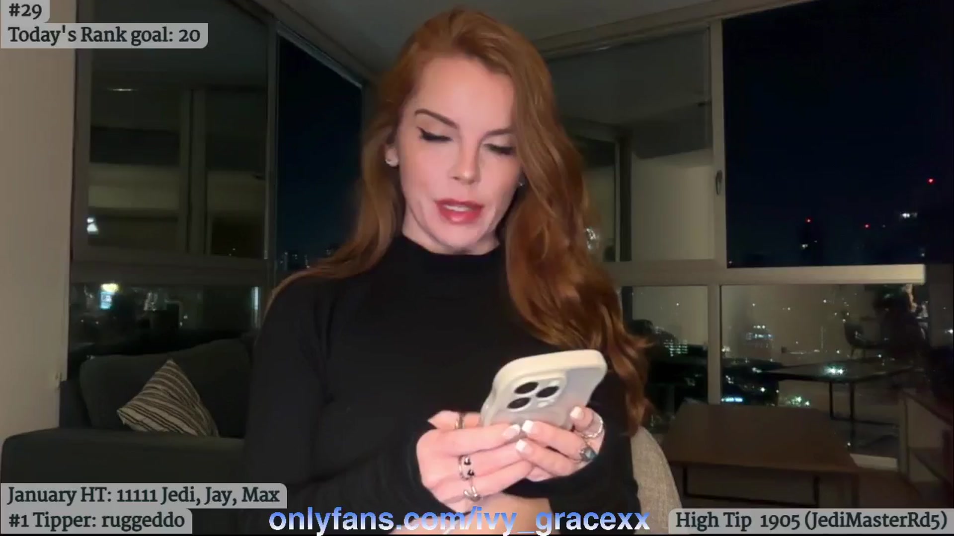 Gallery image thumbnail from IvyGrace's myfreecams stream on, 01/13/2026, 06:44 image 11 of 20