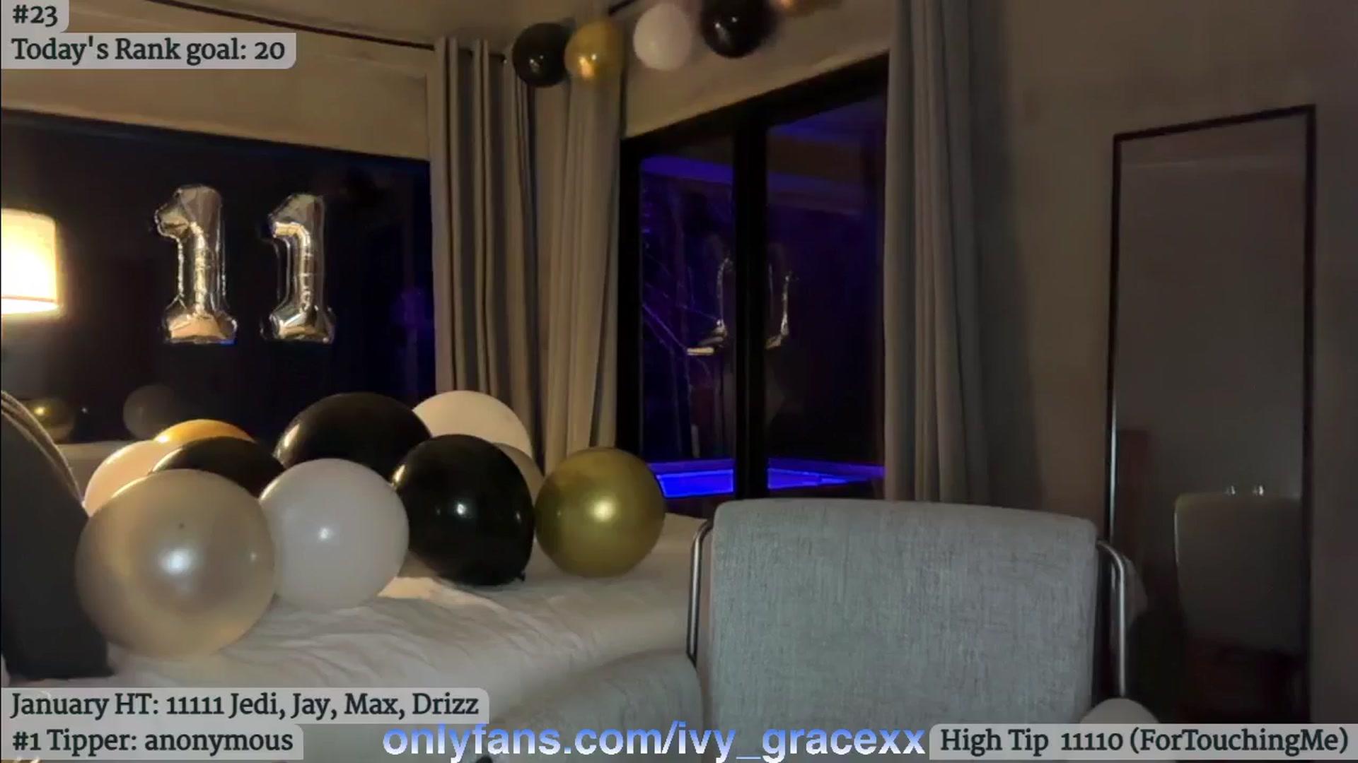 Gallery image thumbnail from IvyGrace's myfreecams stream on, 01/24/2026, 07:30 image 19 of 20