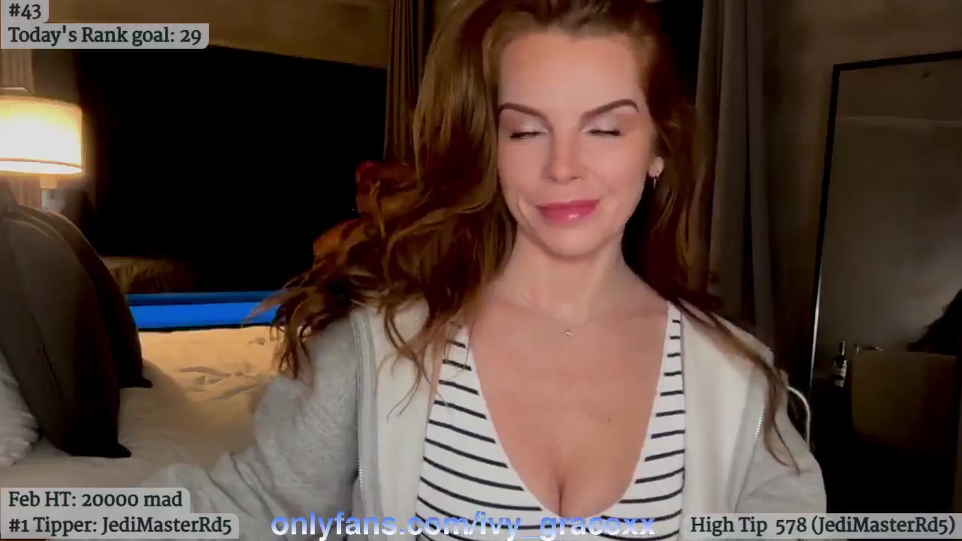 Gallery image thumbnail from IvyGrace's myfreecams stream on, 02/23/2026, 05:20 image 8 of 20