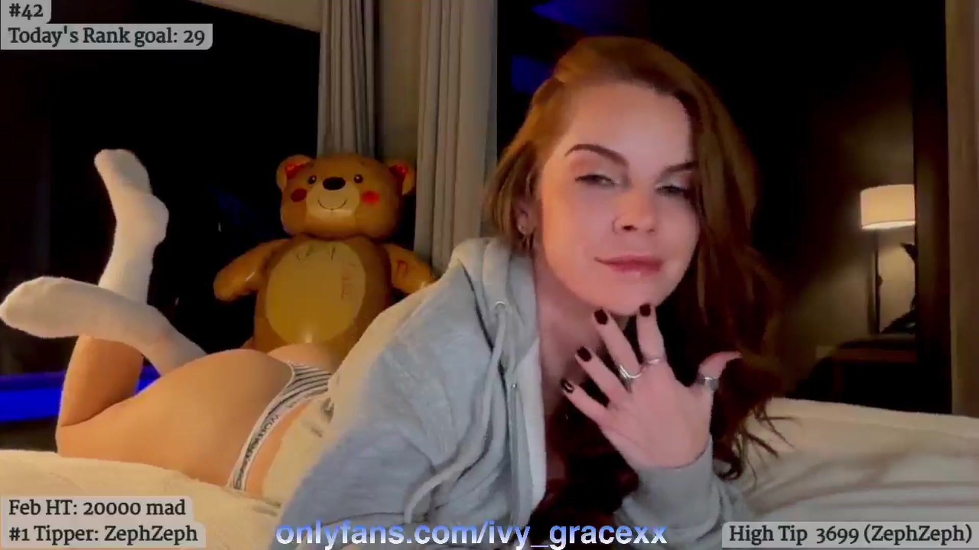Gallery image thumbnail from IvyGrace's myfreecams stream on, 02/23/2026, 07:12 image 15 of 20