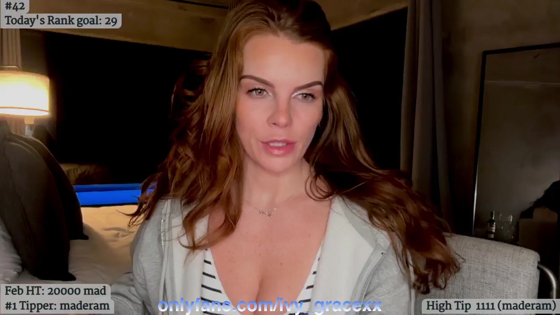 Gallery image thumbnail from IvyGrace's myfreecams stream on, 02/23/2026, 07:12 image 4 of 20