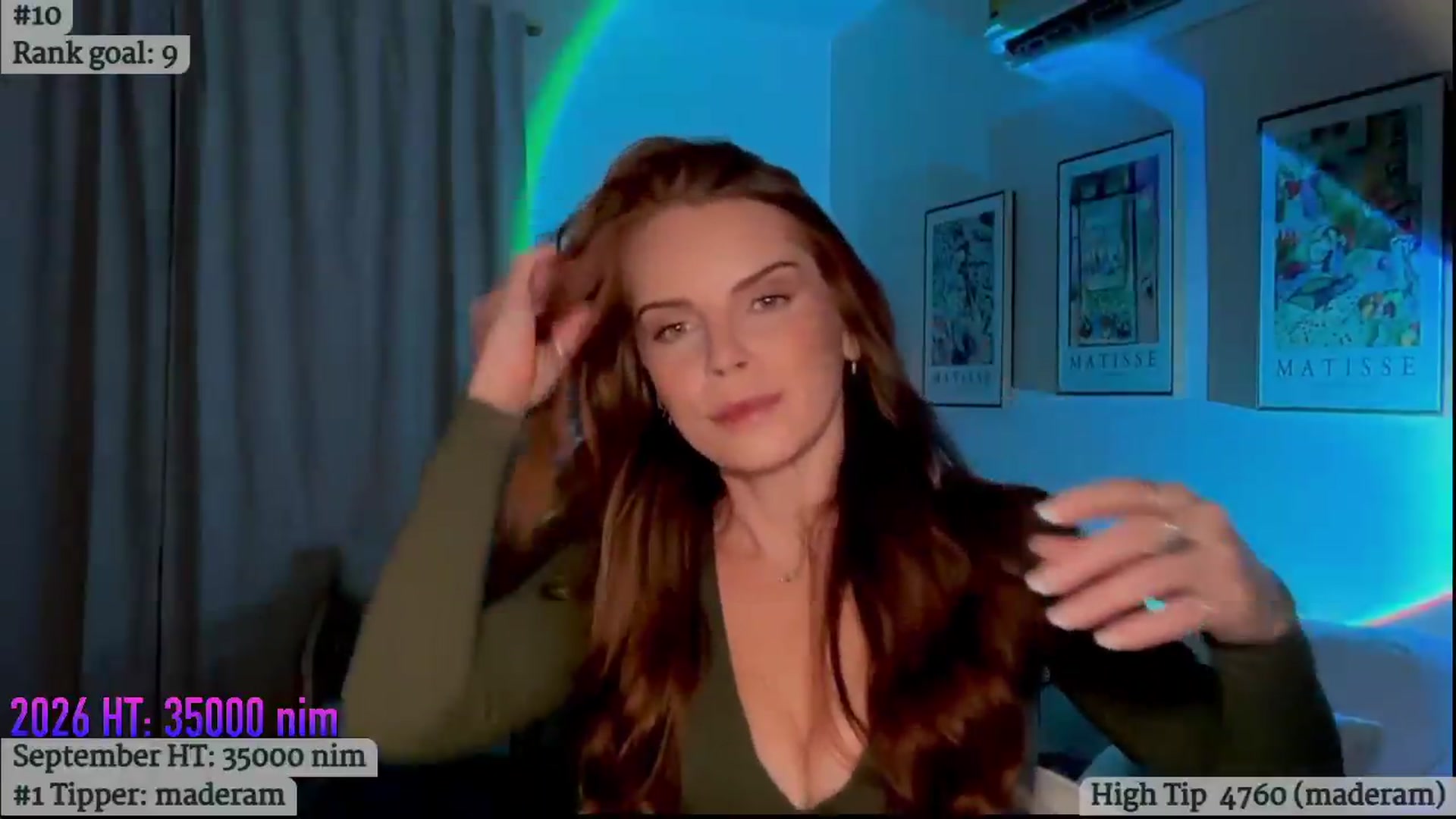Gallery image thumbnail from IvyGrace's myfreecams stream on, 09/15/2026, 06:29 image 13 of 20