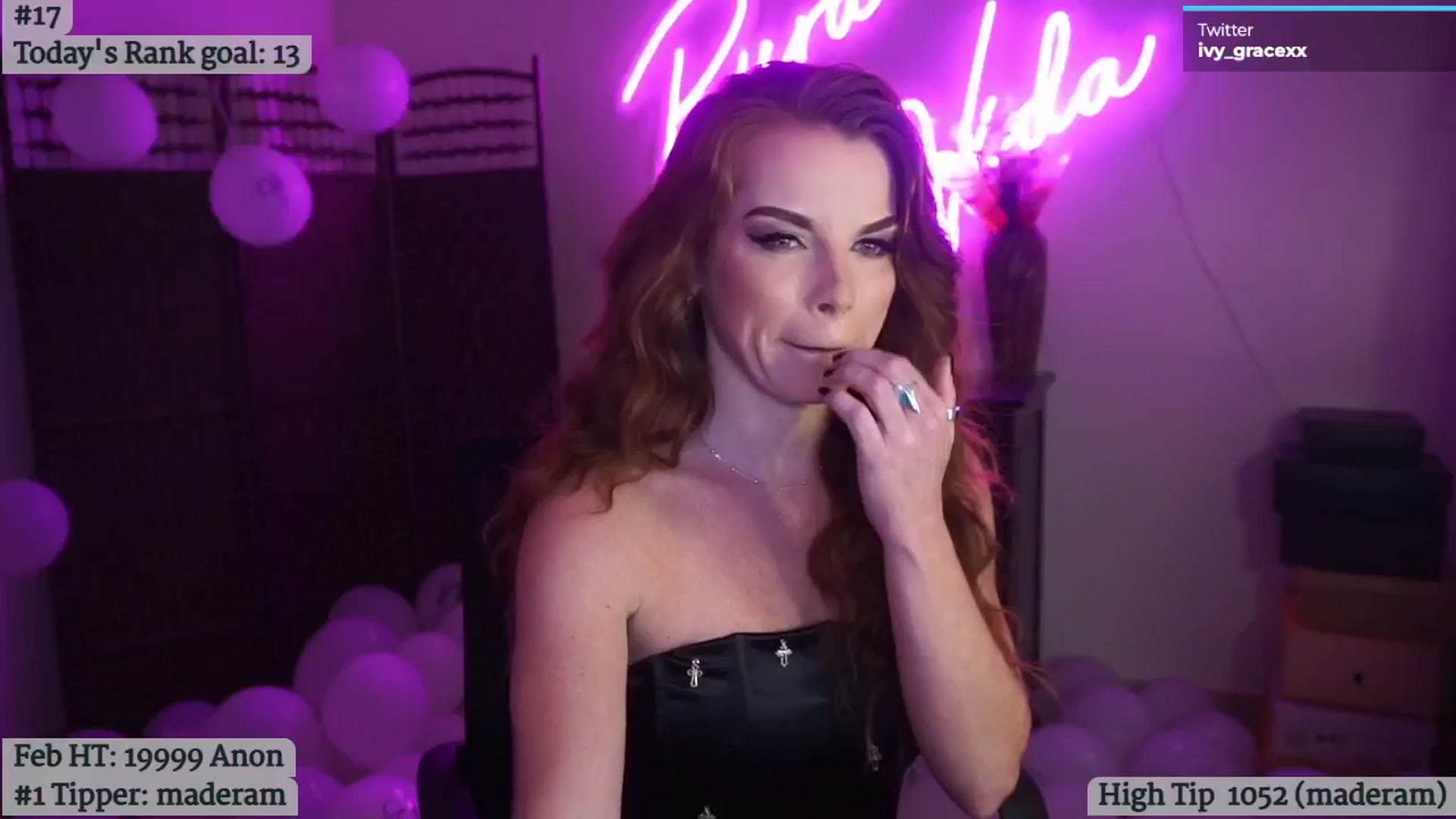 Gallery image thumbnail from IvyGraceBDAY's myfreecams stream on, 02/20/2025, 04:33 image 19 of 20