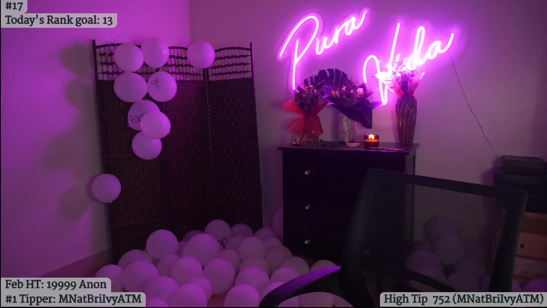 Gallery image thumbnail from IvyGraceBDAY's myfreecams stream on, 02/22/2025, 07:05 image 4 of 20