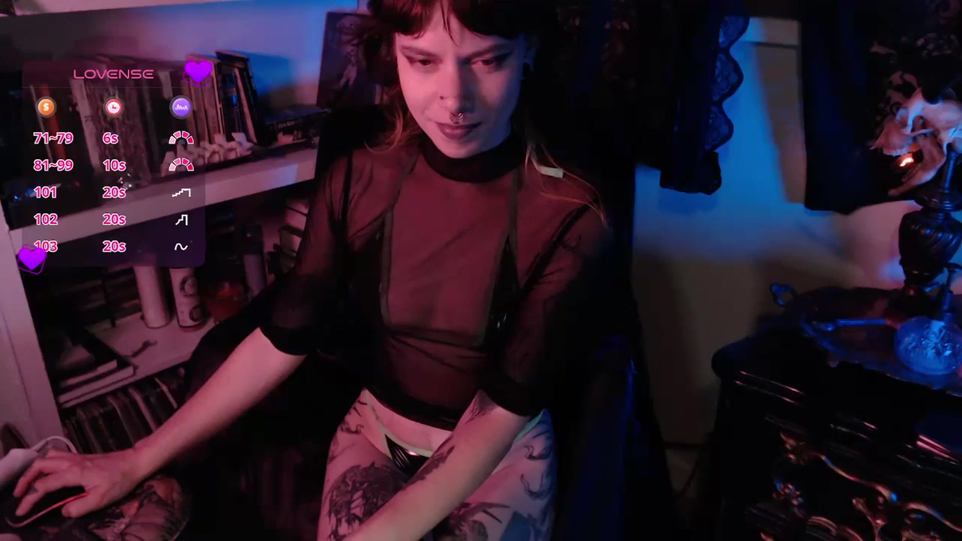 Gallery image thumbnail from Jade_Wraith's myfreecams stream on, 03/31/2025, 08:03 image 8 of 20