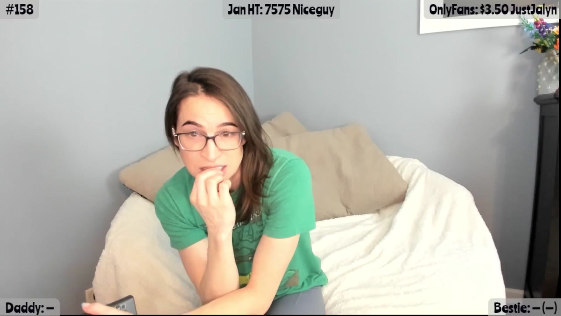 Gallery image thumbnail from Jalyn's myfreecams stream on, 01/27/2026, 24:40 image 7 of 20