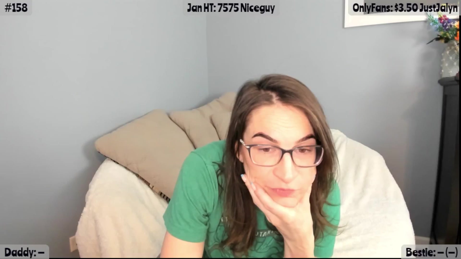 Gallery image thumbnail from Jalyn's myfreecams stream on, 01/27/2026, 24:40 image 6 of 20