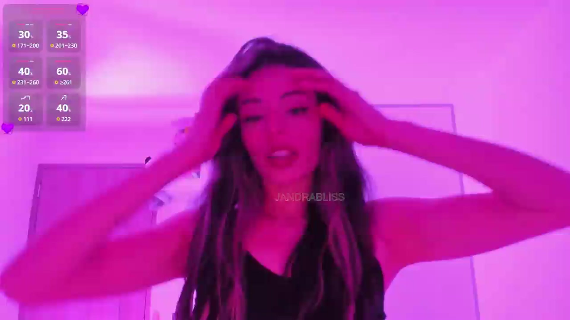 Gallery image thumbnail from JandraBliss's myfreecams stream on, 06/24/2026, 08:39 image 18 of 20