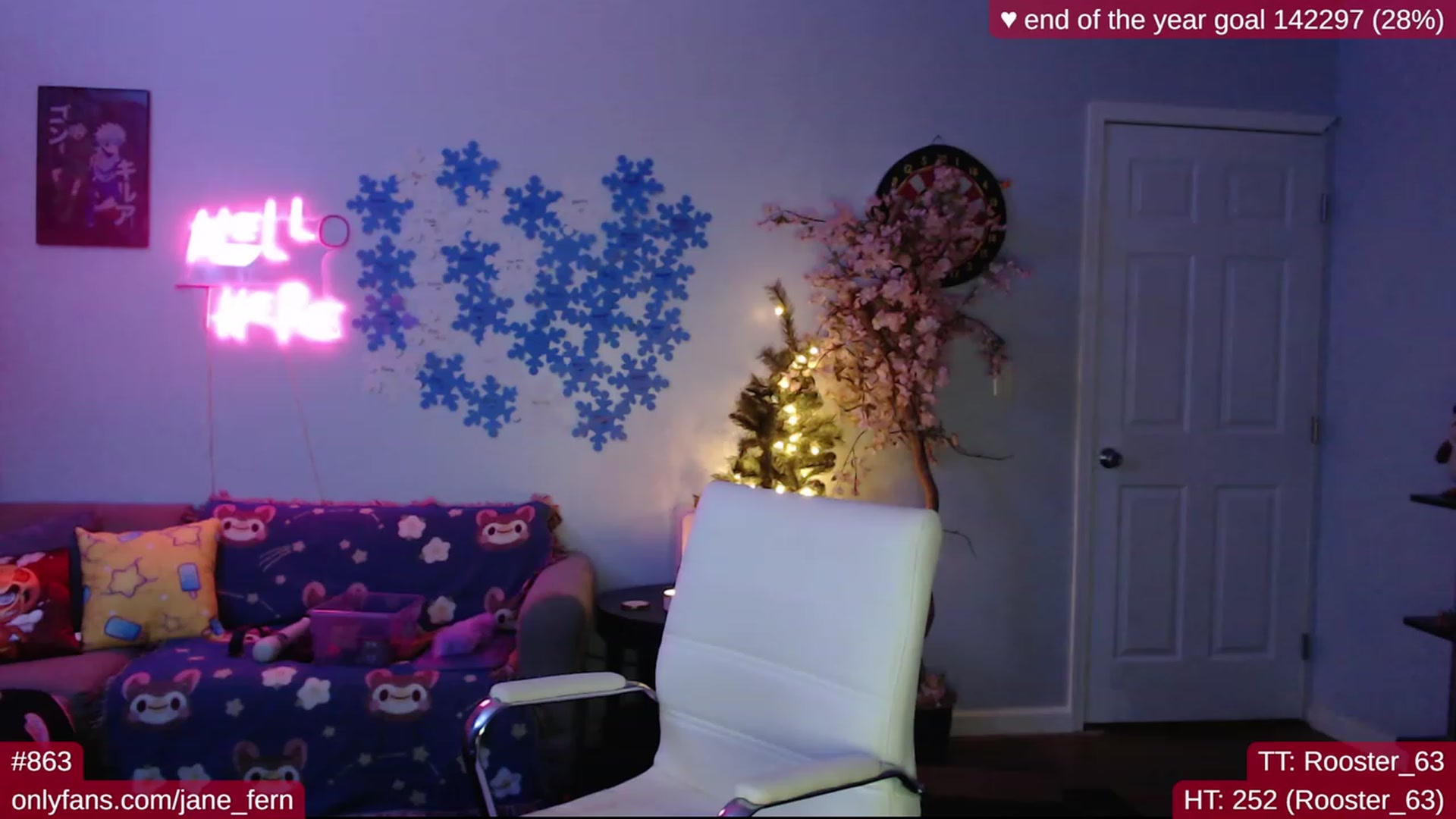 Gallery image thumbnail from Jane_Fern's myfreecams stream on, 12/24/2022, 06:00 image 3 of 20
