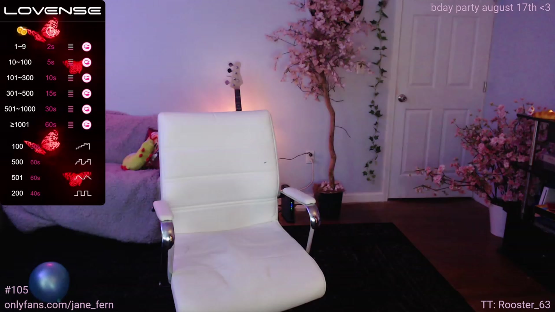 Gallery image thumbnail from Jane_Fern's myfreecams stream on, 08/08/2023, 02:41 image 16 of 20