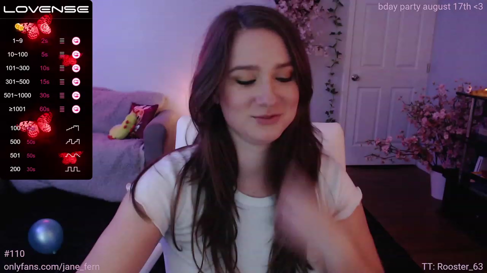 Gallery image thumbnail from Jane_Fern's myfreecams stream on, 08/08/2023, 02:41 image 3 of 20