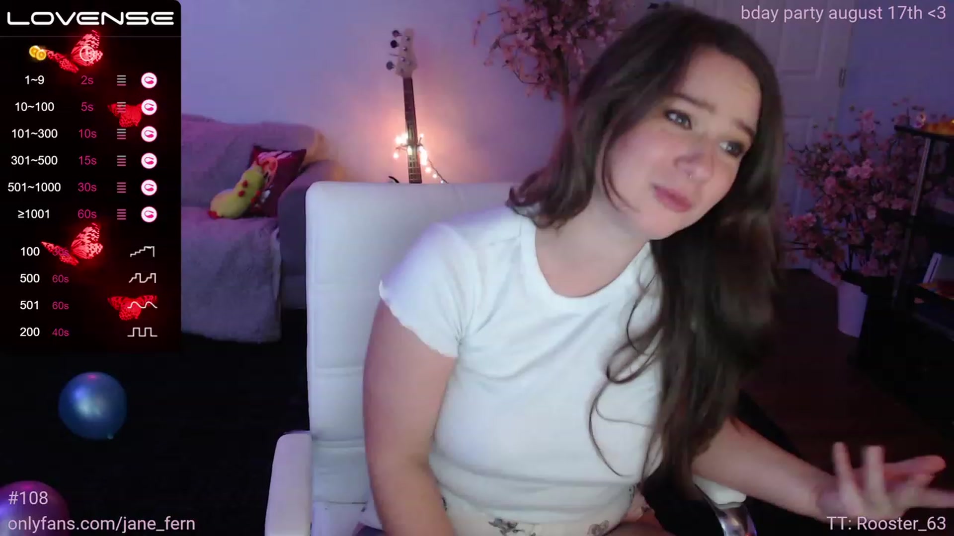 Gallery image thumbnail from Jane_Fern's myfreecams stream on, 08/08/2023, 02:41 image 10 of 20