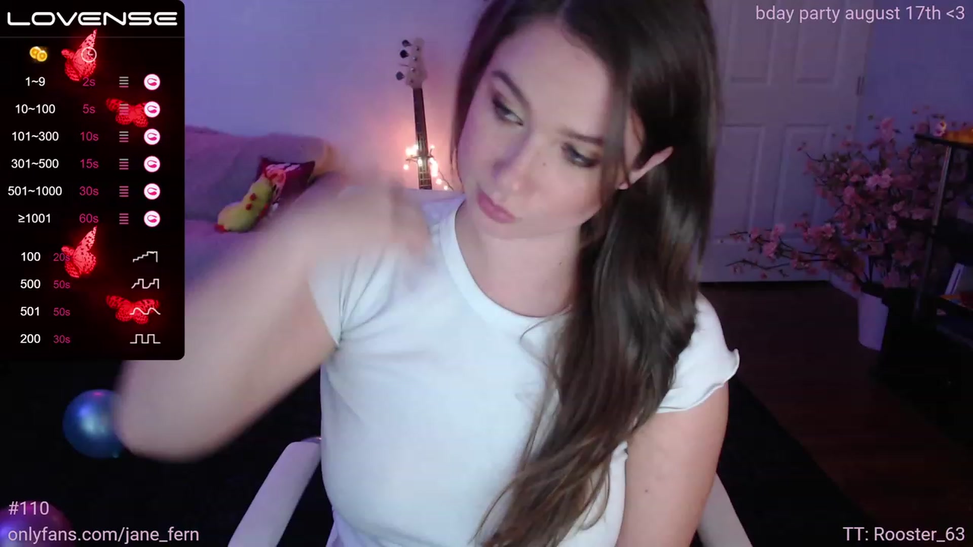 Gallery image thumbnail from Jane_Fern's myfreecams stream on, 08/08/2023, 02:41 image 5 of 20