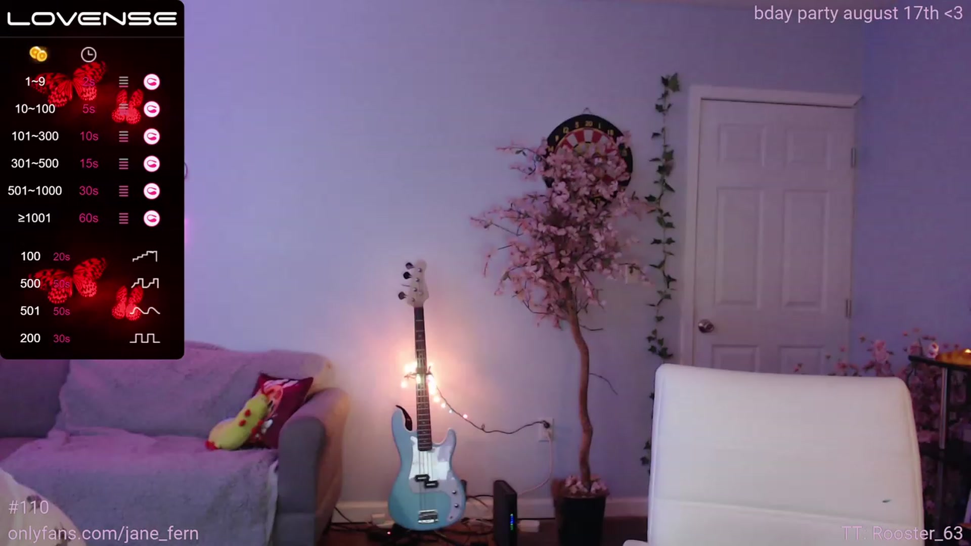 Gallery image thumbnail from Jane_Fern's myfreecams stream on, 08/08/2023, 02:41 image 2 of 20