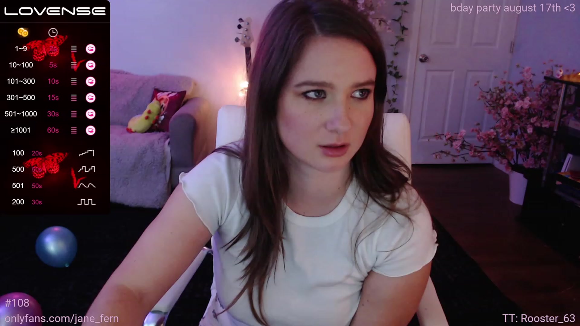 Gallery image thumbnail from Jane_Fern's myfreecams stream on, 08/08/2023, 02:41 image 7 of 20