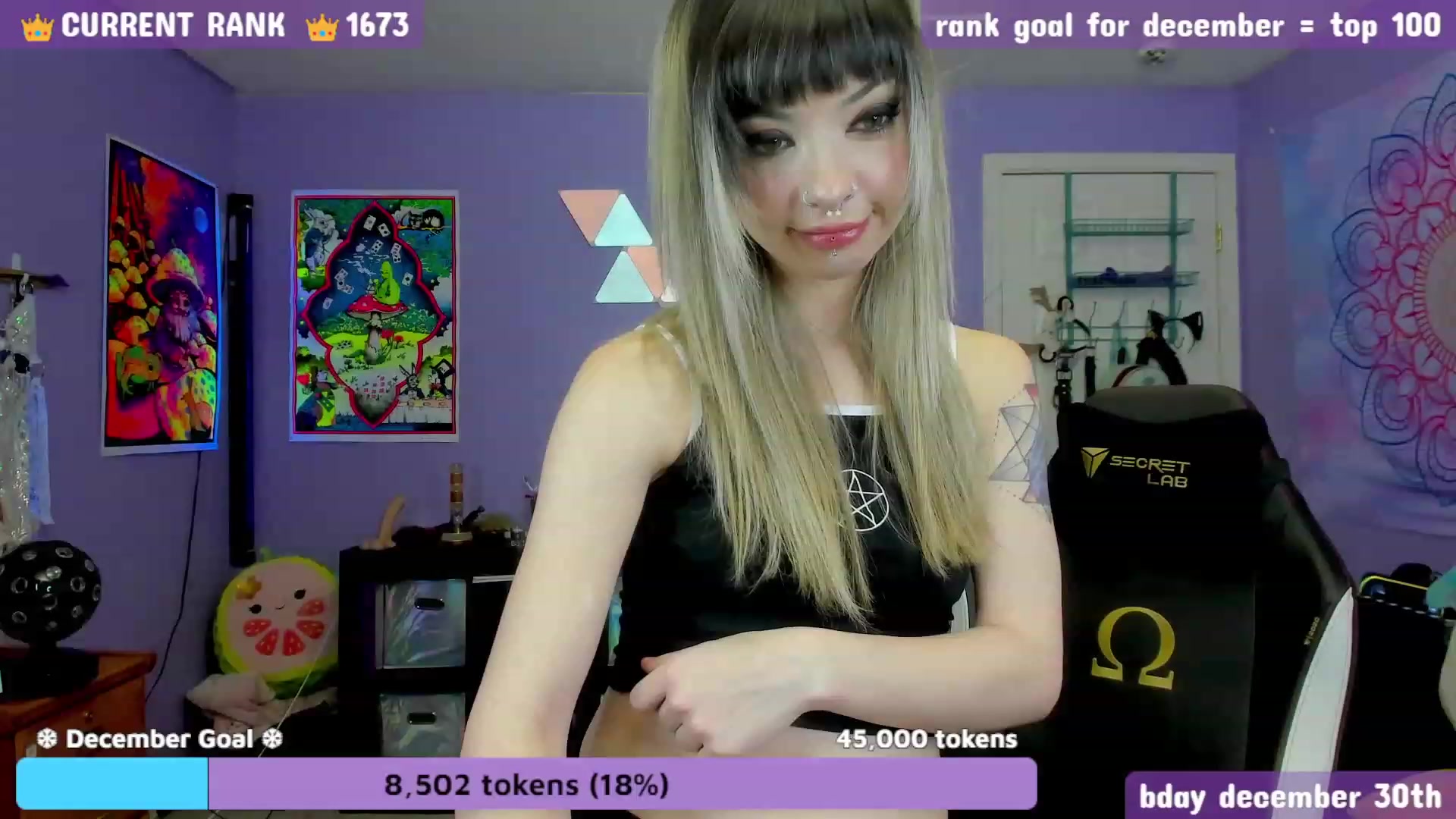 Gallery image thumbnail from JaylaBliss's myfreecams stream on, 12/08/2022, 13:11 image 9 of 20
